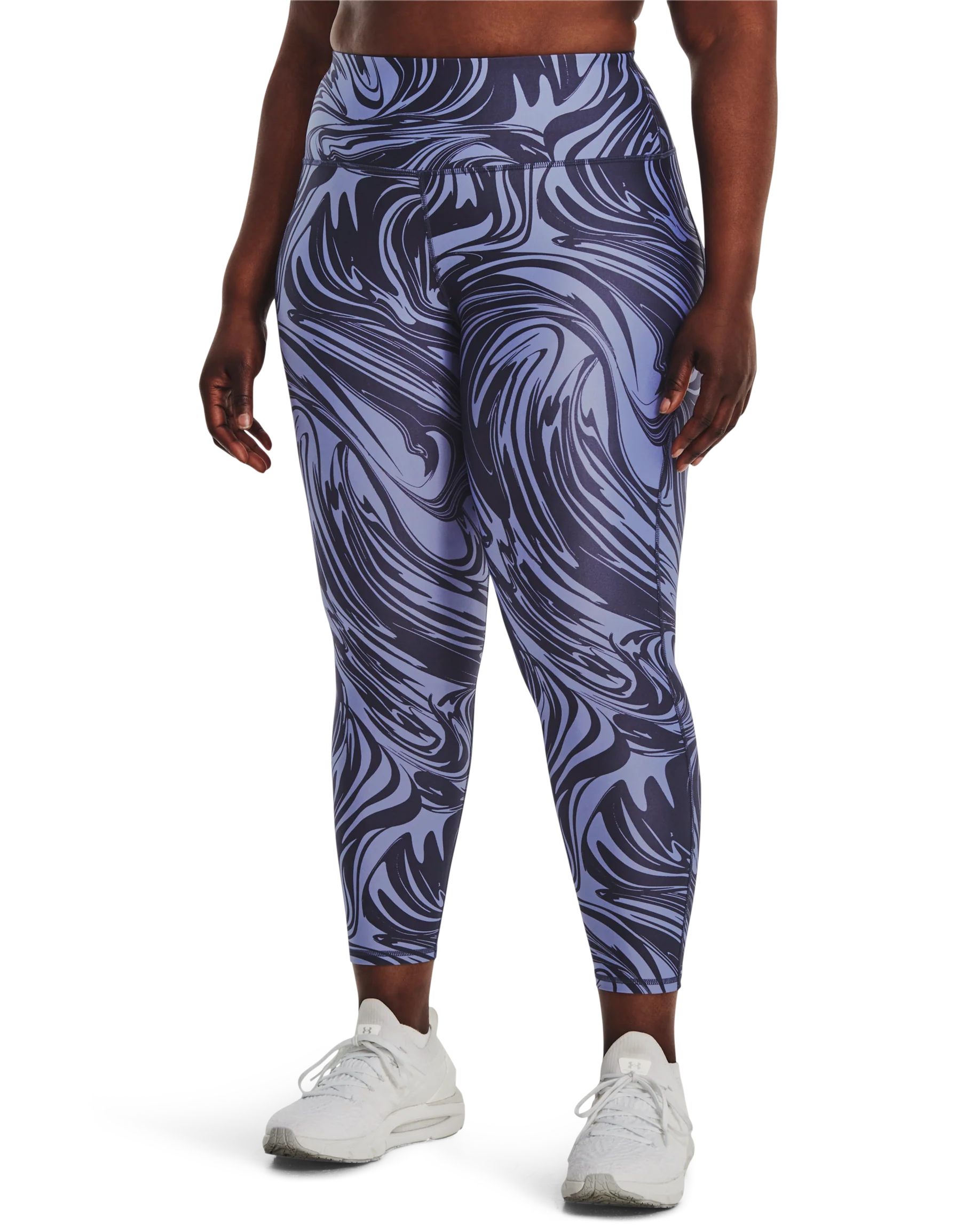 Women's HeatGear® Armour Printed Ankle Leggings