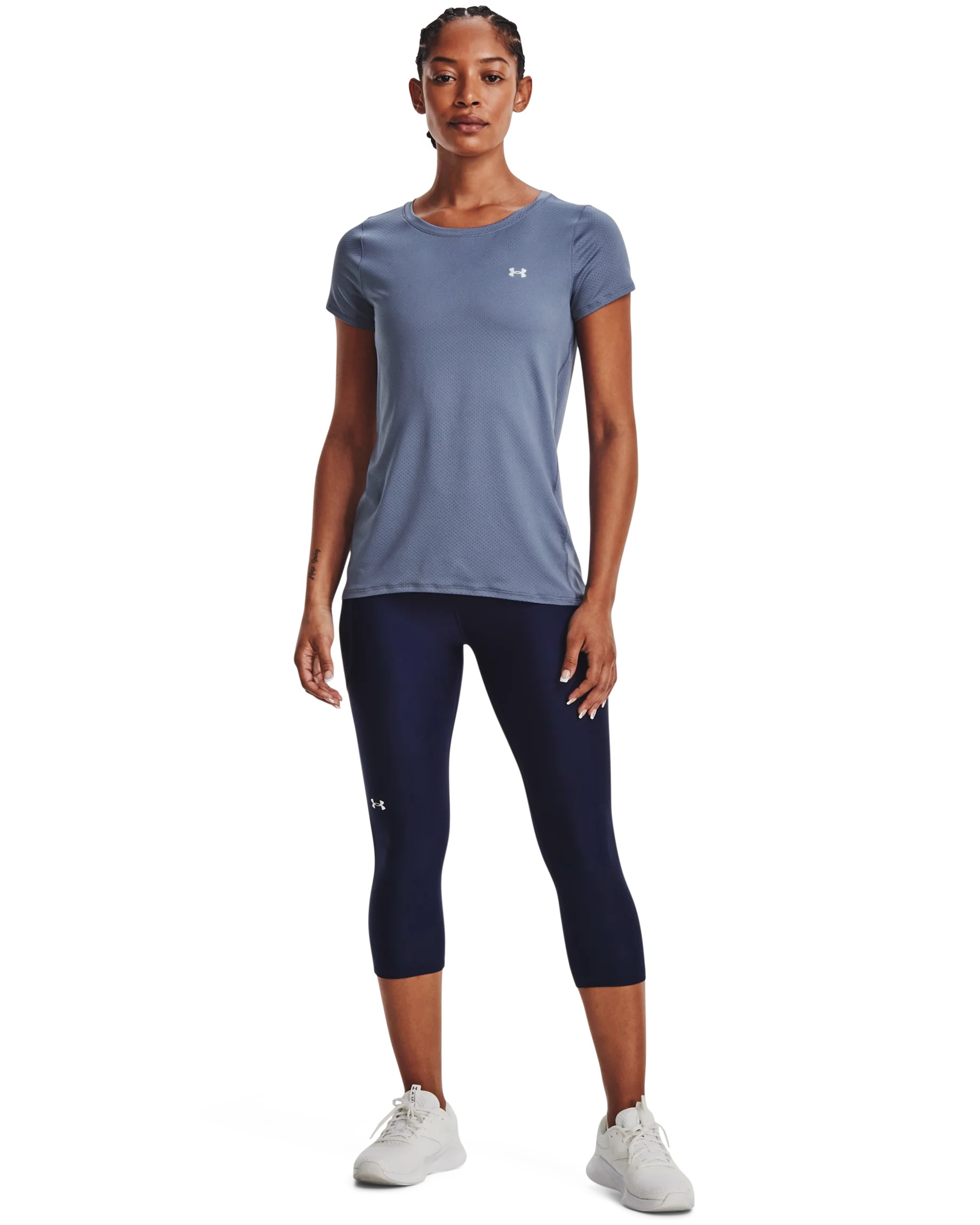 Women's HeatGear® Armour Short Sleeve - Image 3