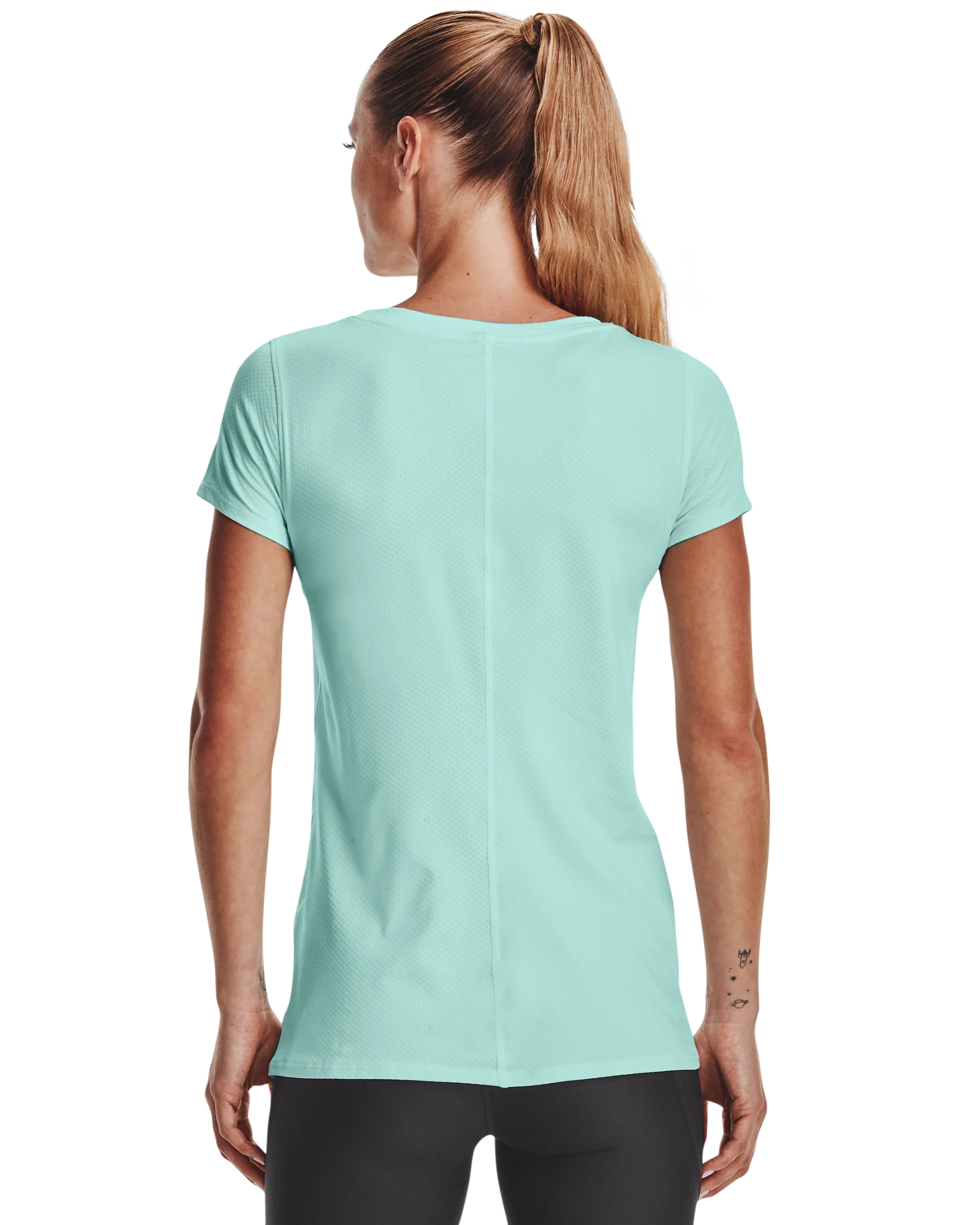 Women's HeatGear® Armour Short Sleeve - Image 2
