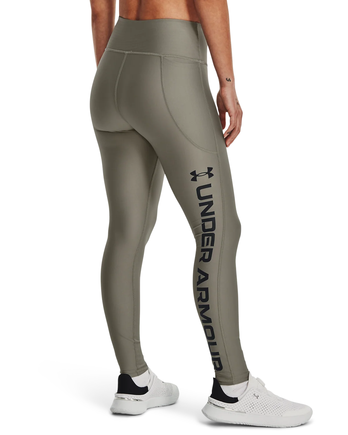 Women's HeatGear® Full-Length Leggings - Image 2