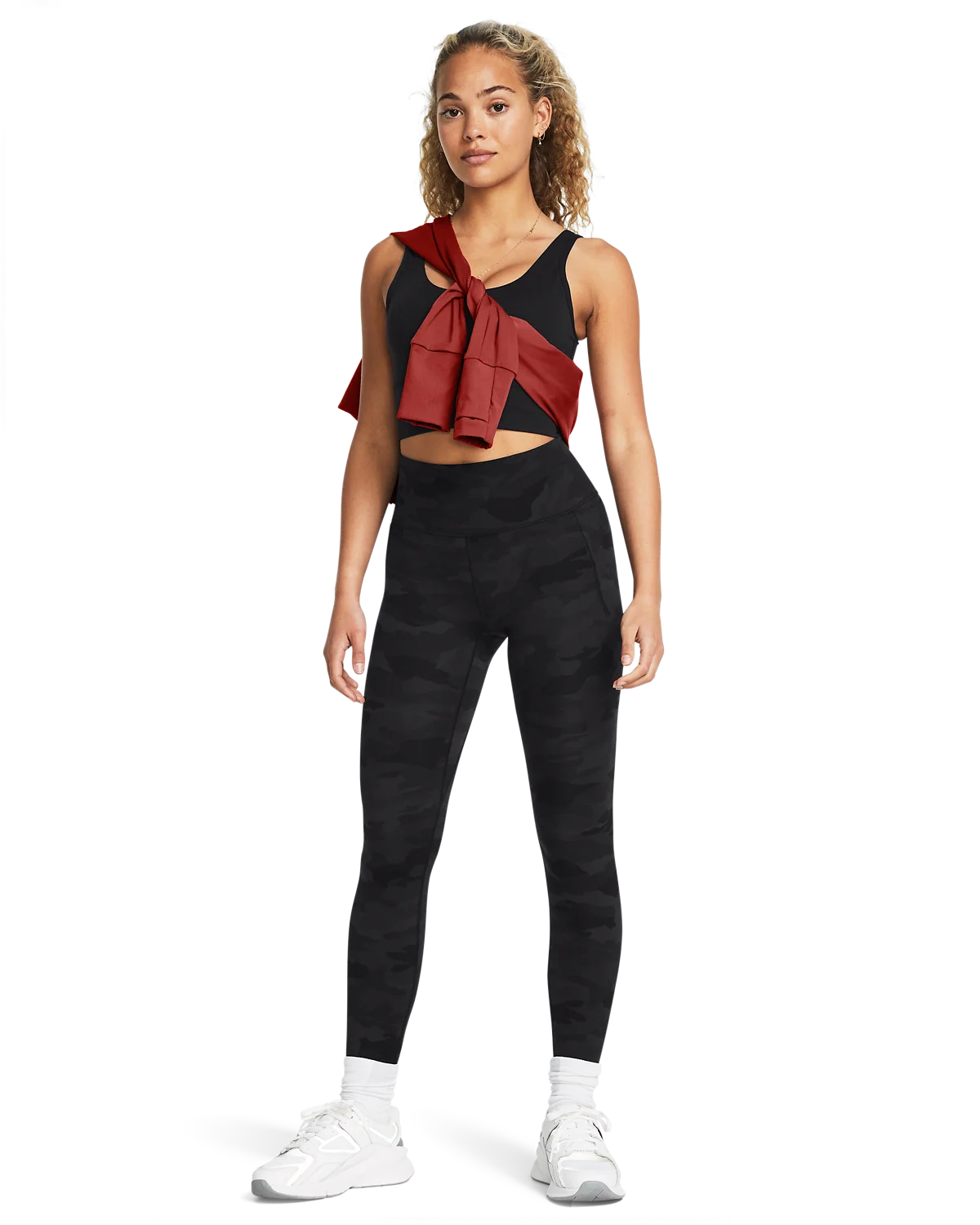 Women's UA Meridian Printed Leggings - Image 4