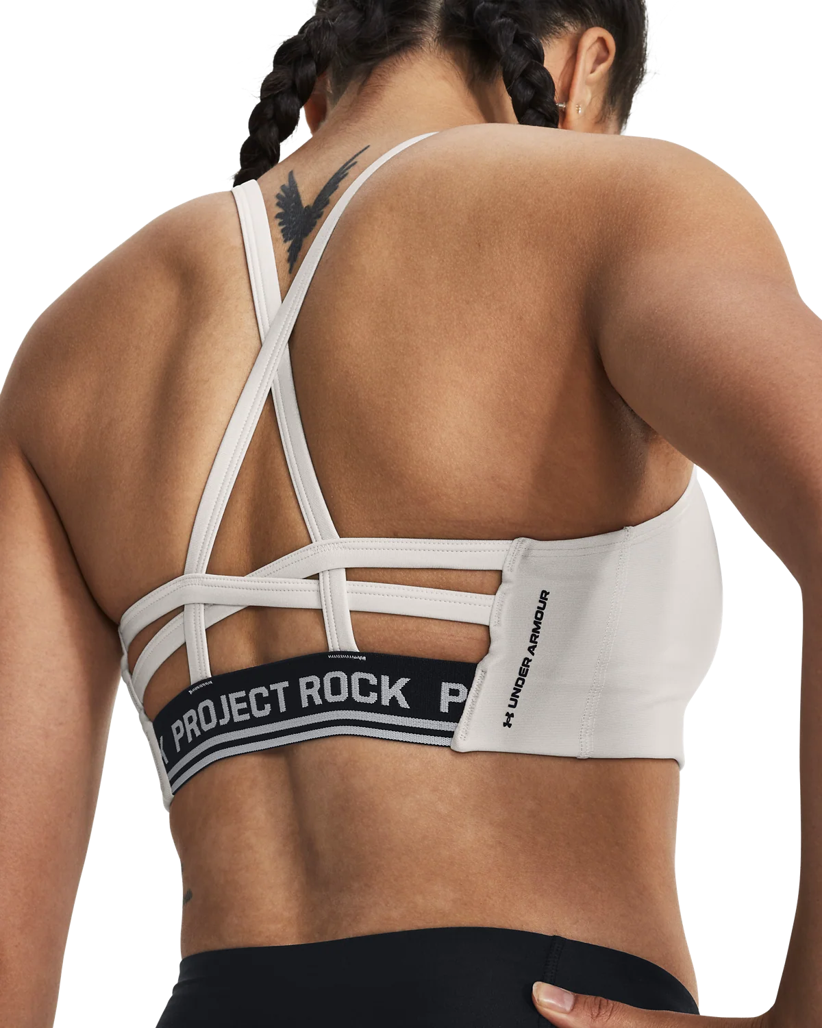 Women's Project Rock All Train Crossback Bra - Image 4