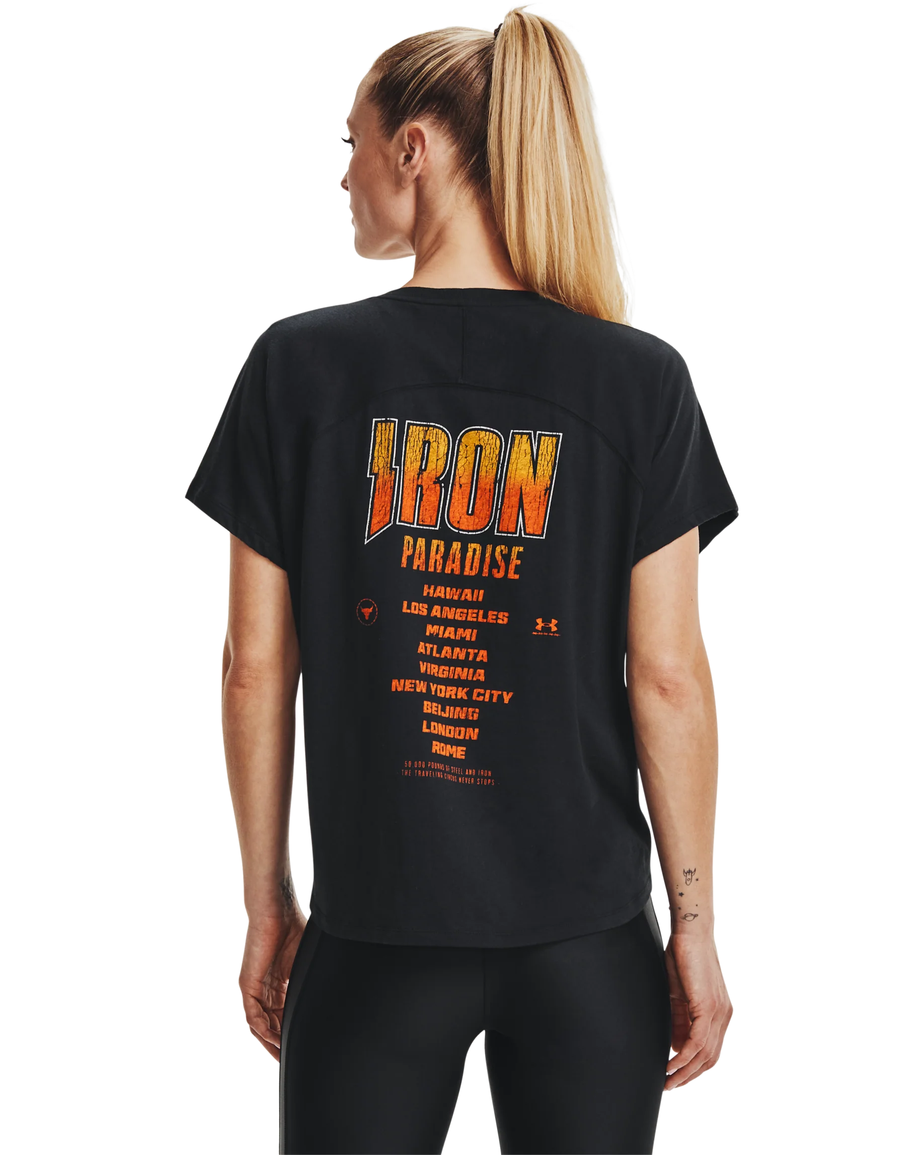 Women's Project Rock Bull Short Sleeve - Image 2