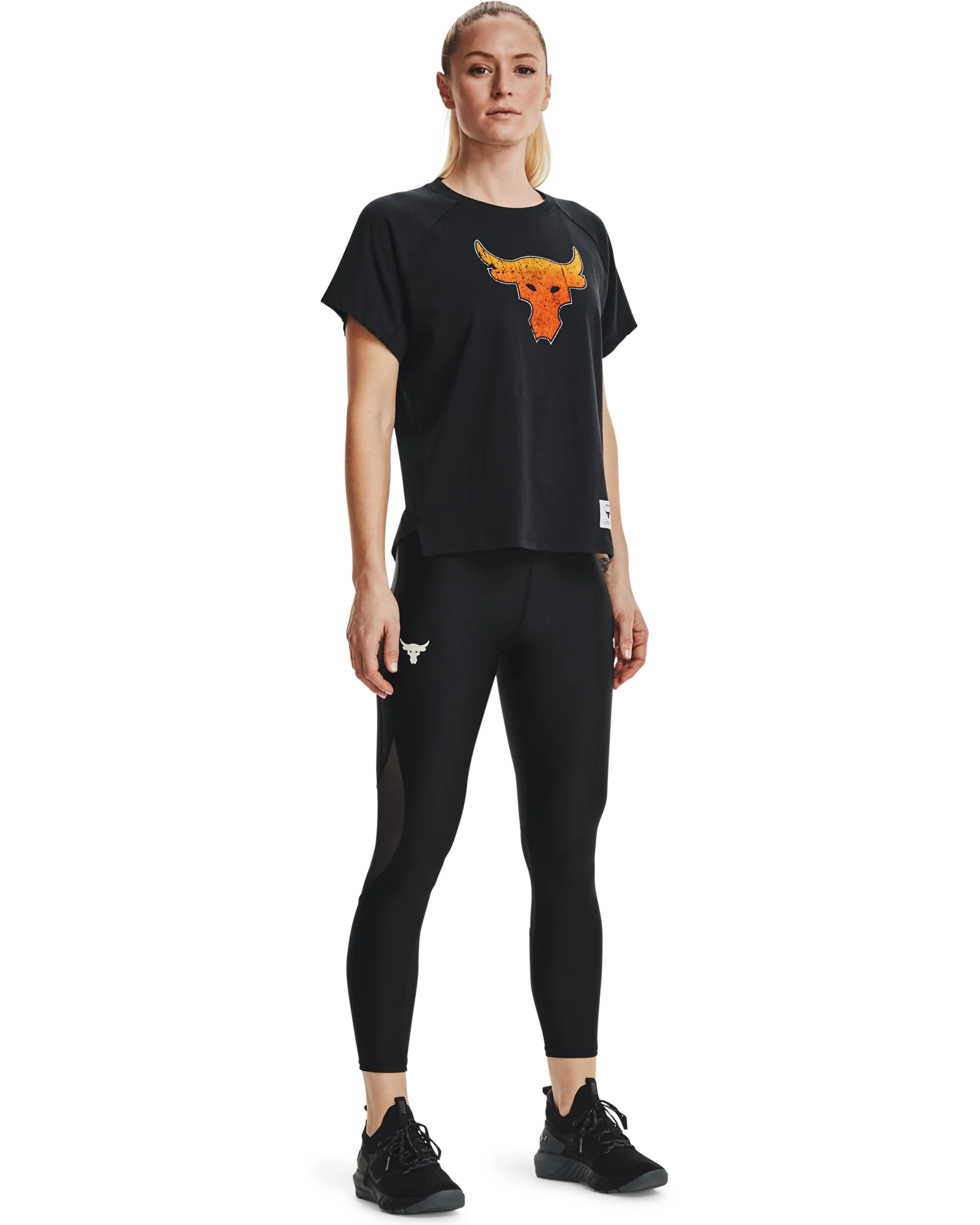 Women's Project Rock Bull Short Sleeve - Image 3
