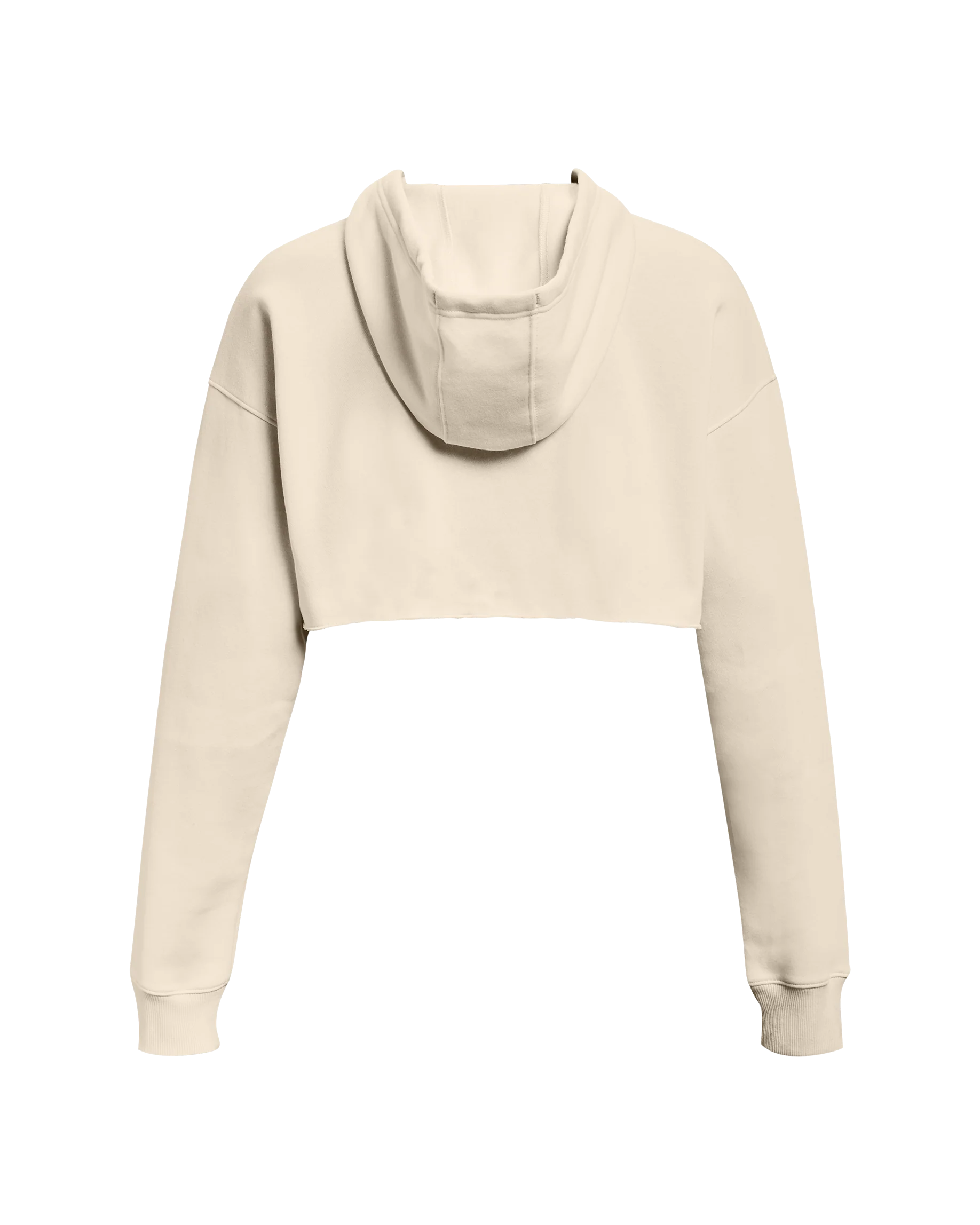 Women's Project Rock Crop Fleece Hoodie - Image 5