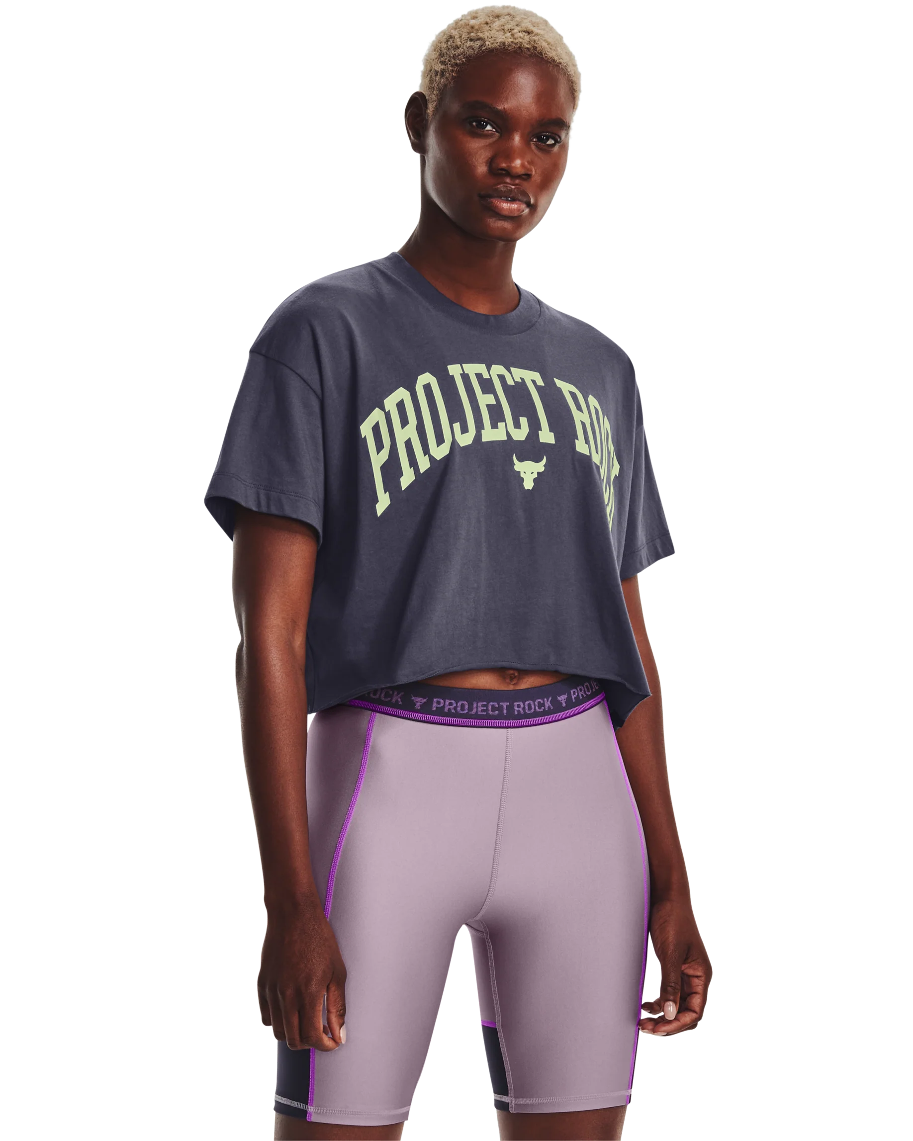 Women's Project Rock Crop Short Sleeve