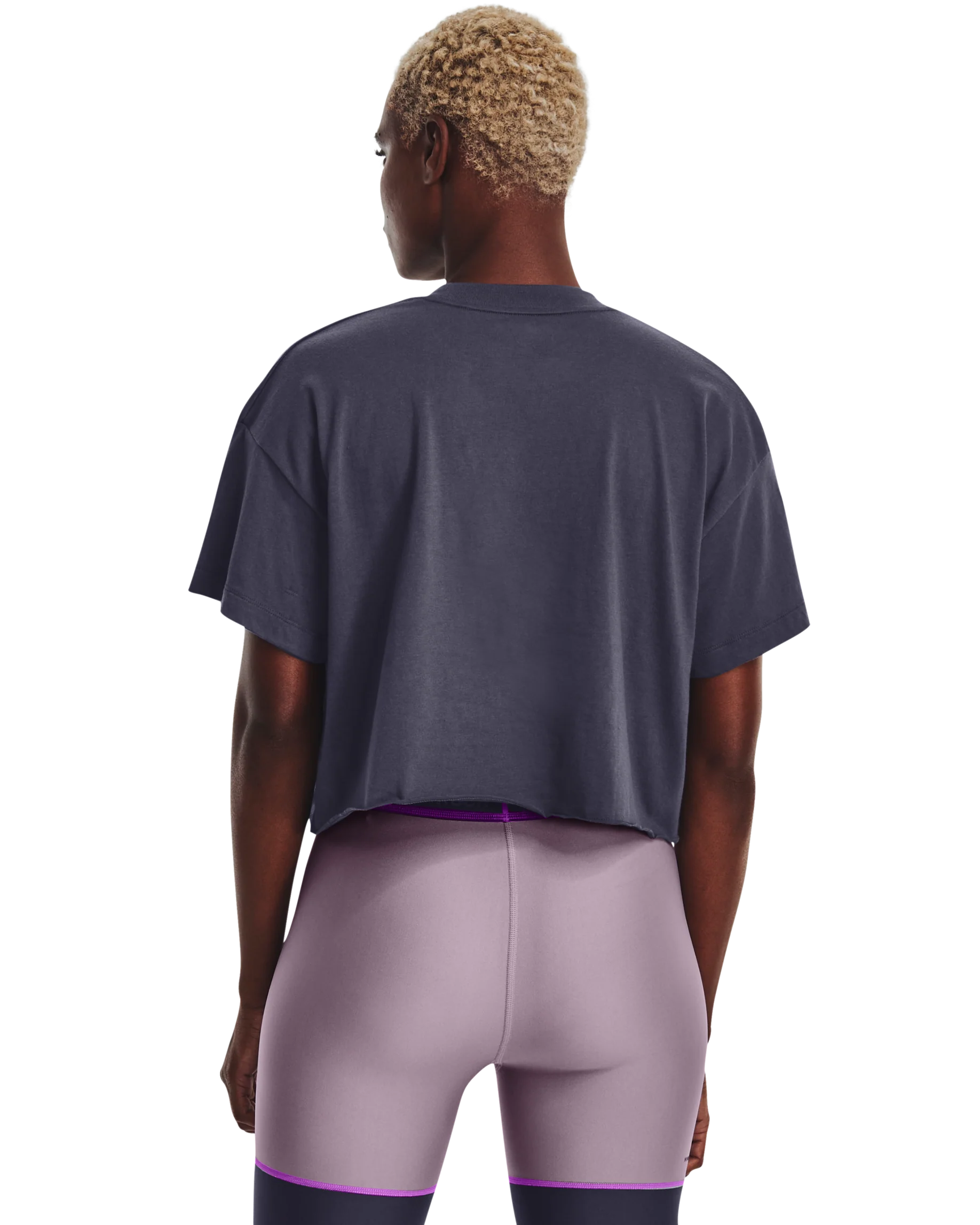 Women's Project Rock Crop Short Sleeve - Image 2