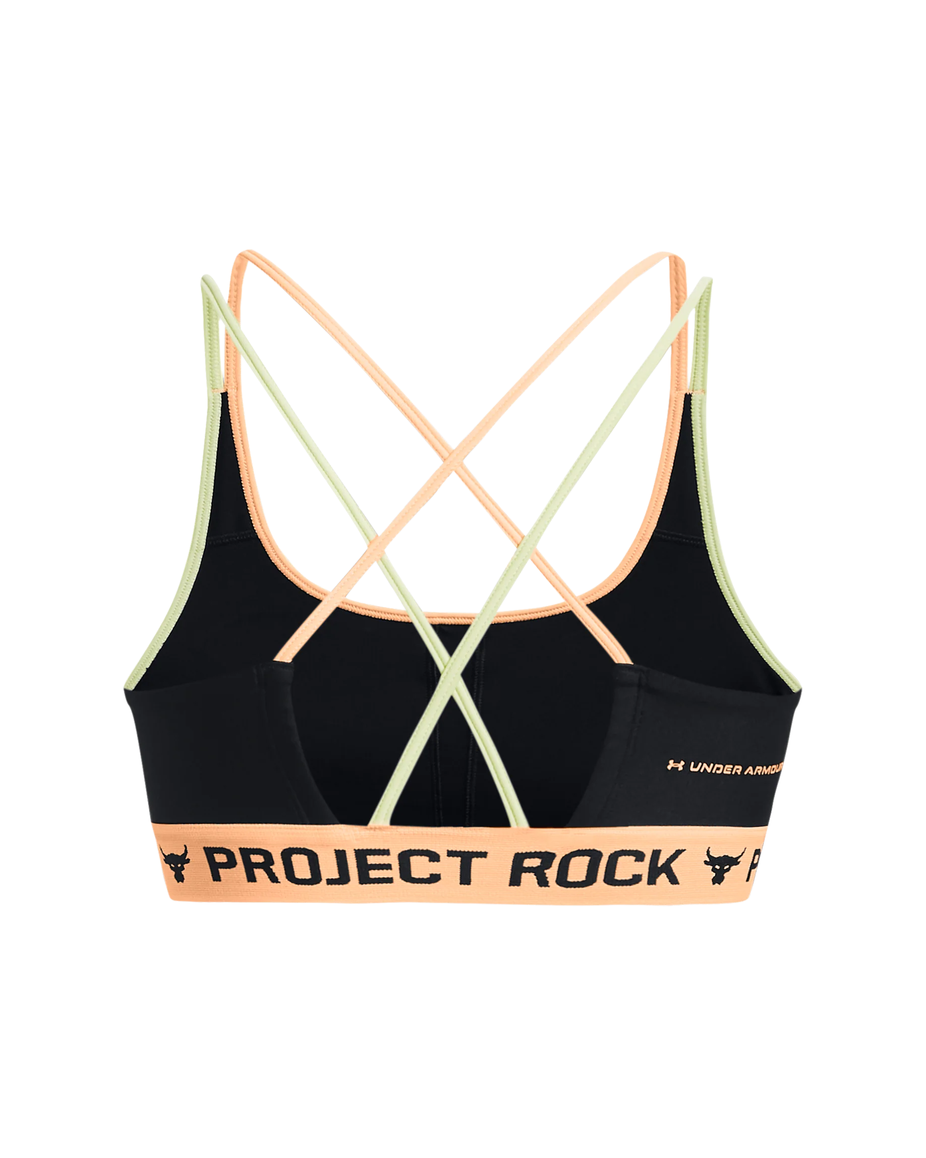 Women's Project Rock Crossback Family Printed Sports Bra - Image 5