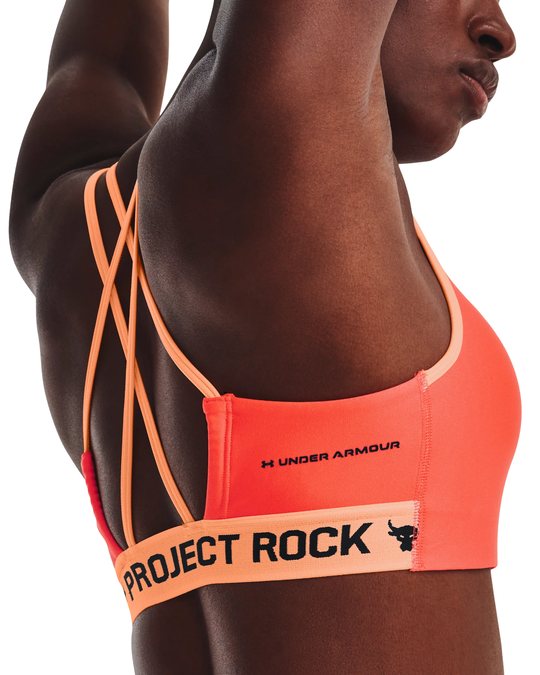 Women's Project Rock Crossback Family Sports Bra - Image 4
