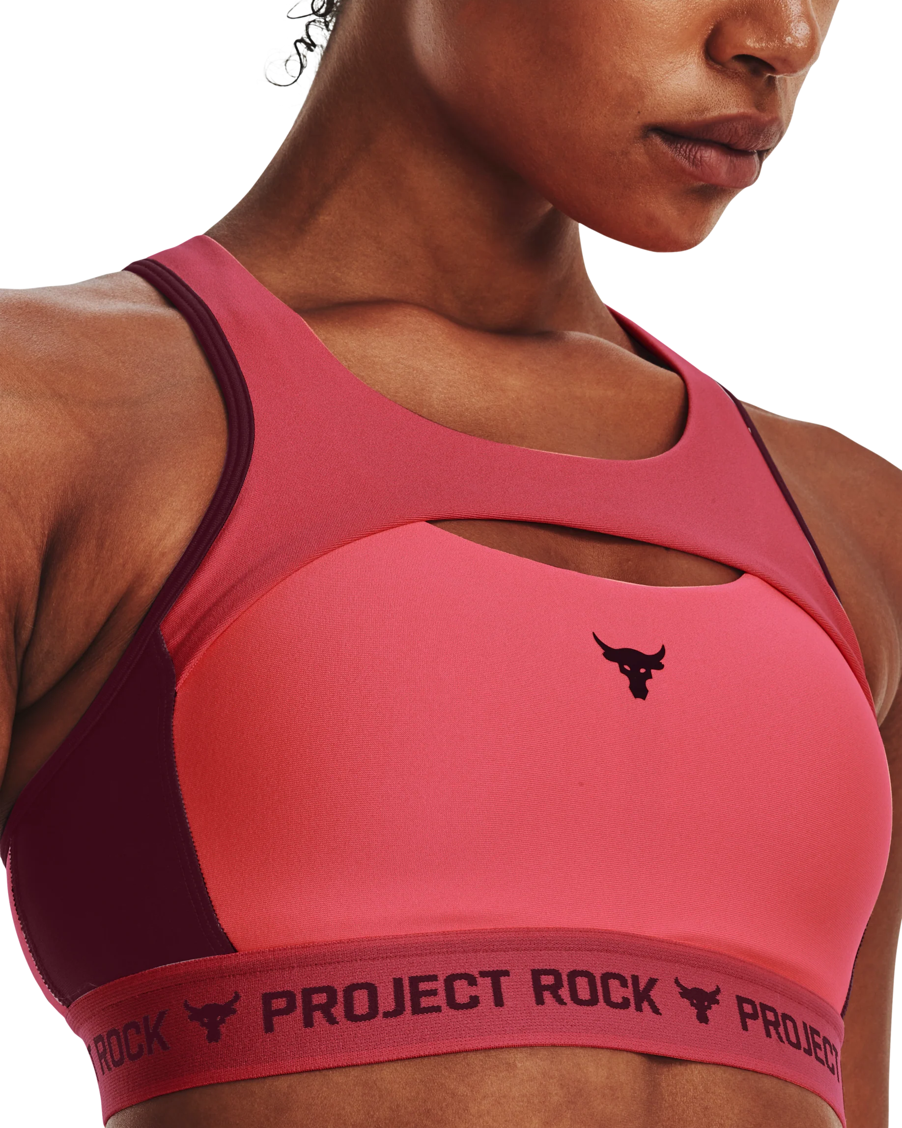 Women's Project Rock Crossback Sports Bra - Image 16
