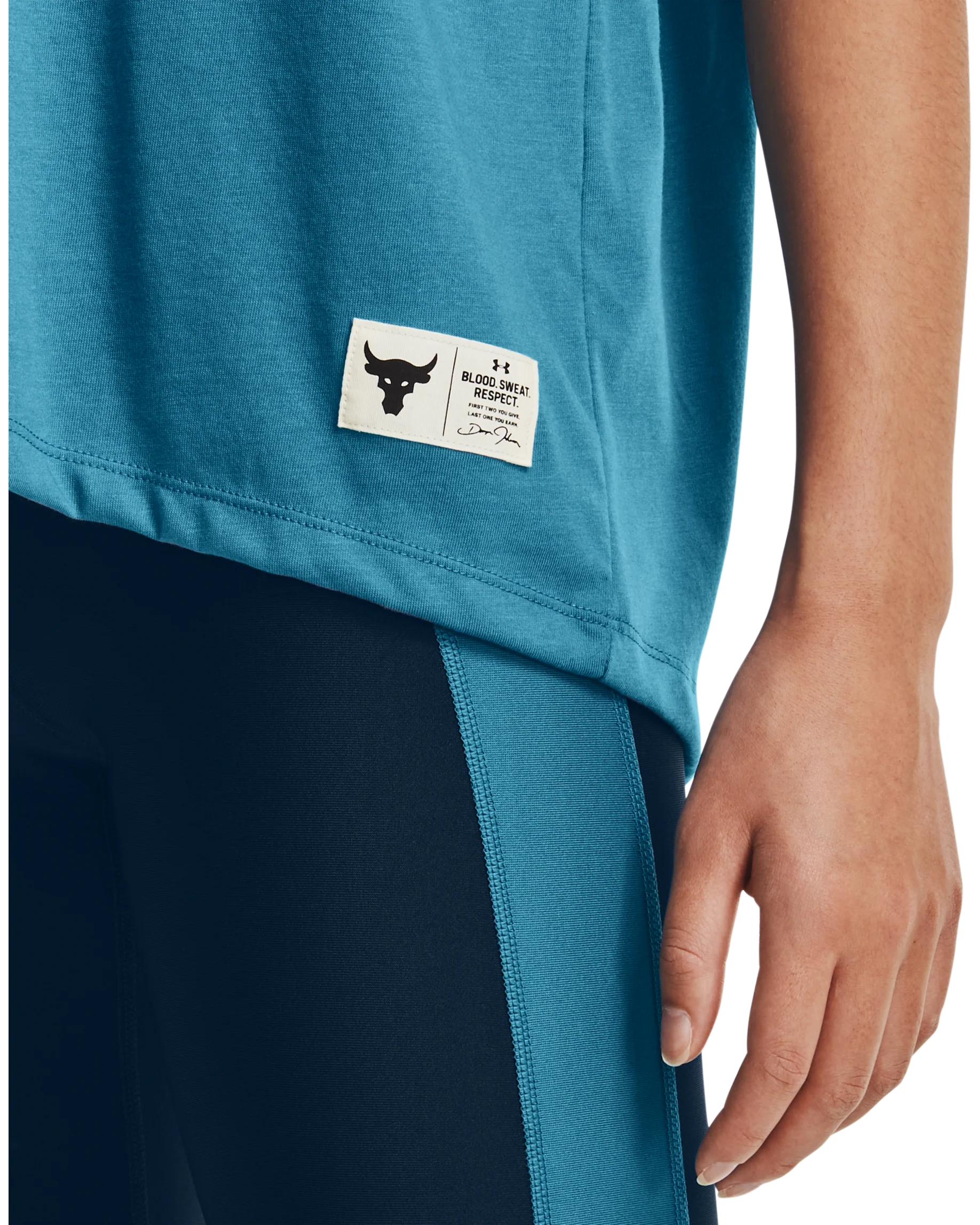 Women's Project Rock Disrupt Short Sleeve - Image 6