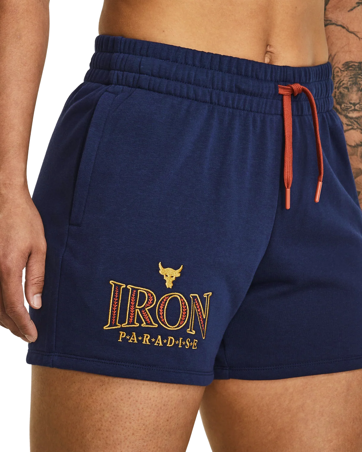 Women's Project Rock Everyday Terry Shorts - Image 6