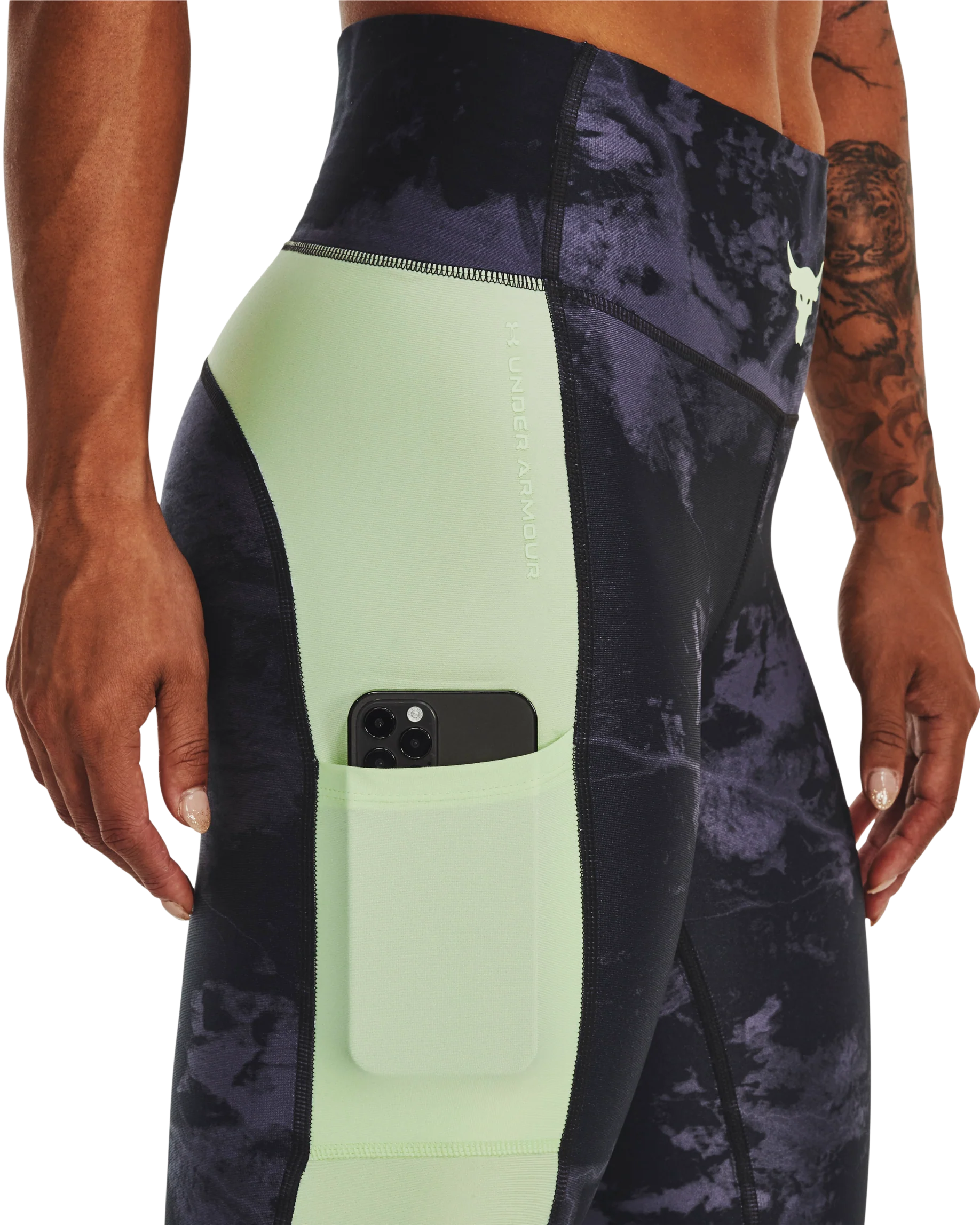 Women's Project Rock HeatGear® Print Ankle Leggings - Image 6