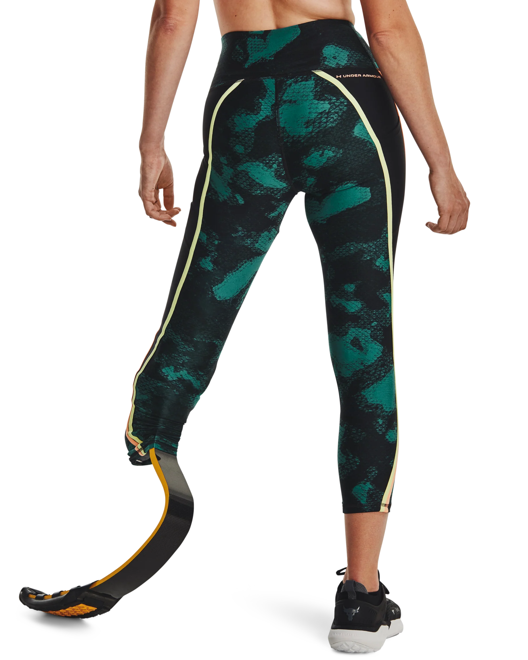 Women's Project Rock HeatGear® Printed Ankle Leggings - Image 2