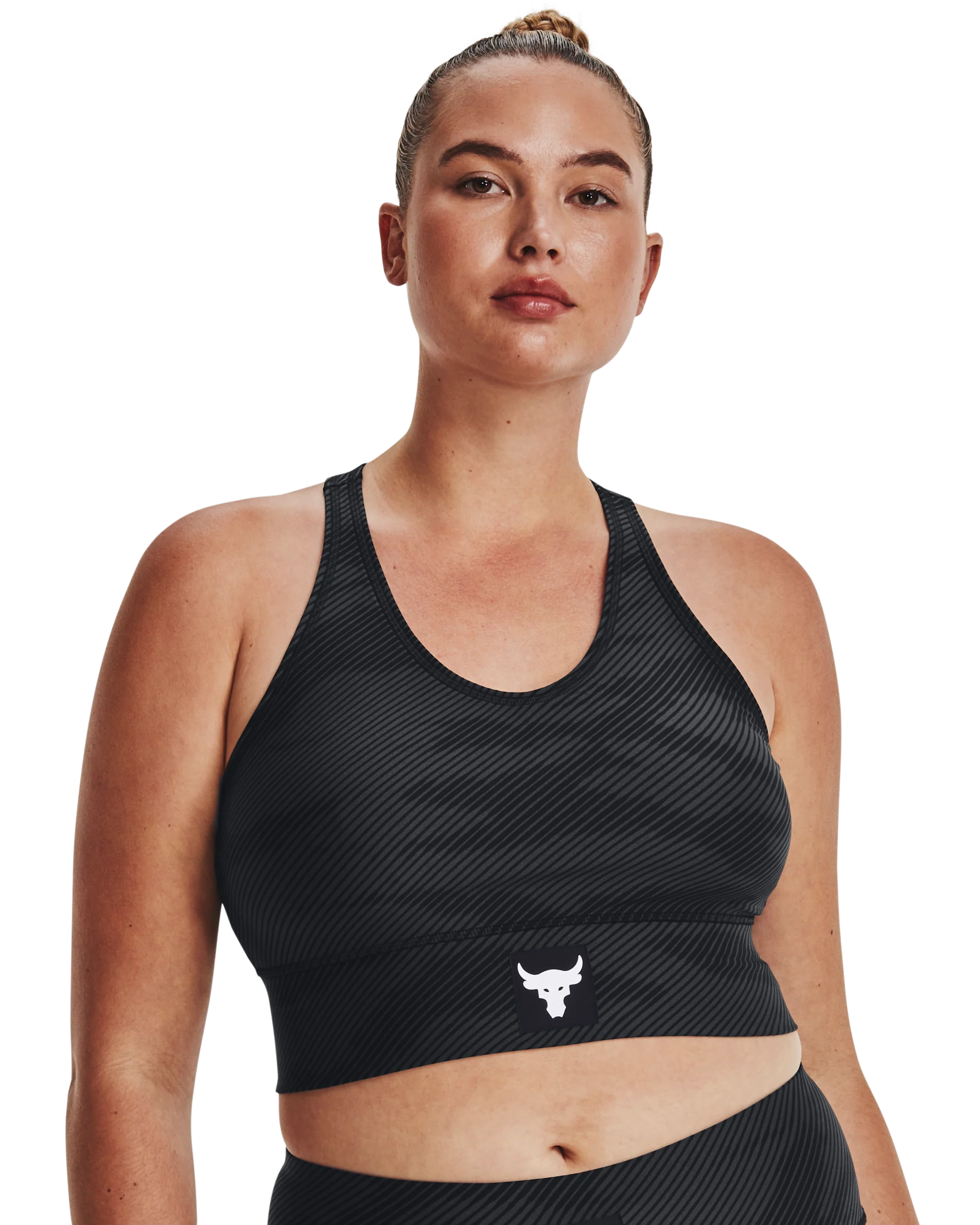 Women's Project Rock HeatGear® Sports Bra - Image 11