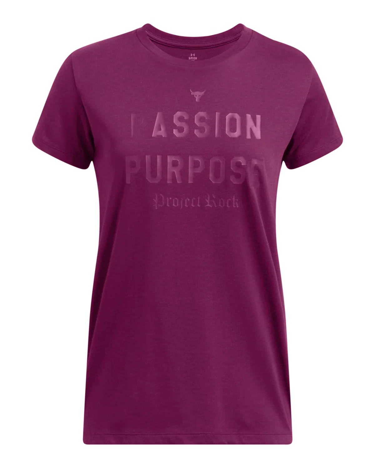 Women's Project Rock Heavyweight Passion Short Sleeve - Image 3
