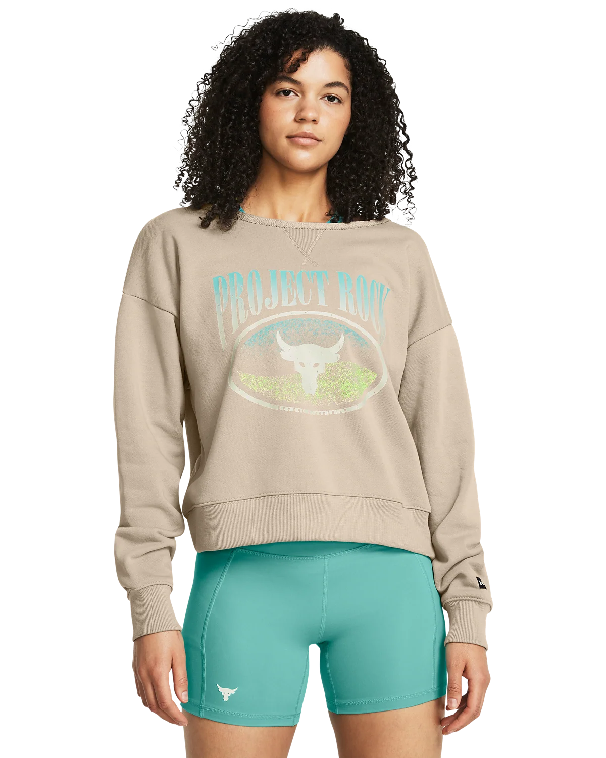 Women's Project Rock Heavyweight Terry Long Sleeve