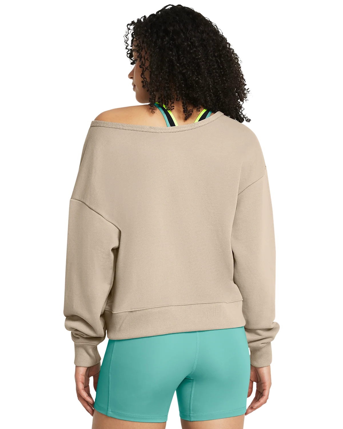 Women's Project Rock Heavyweight Terry Long Sleeve - Image 2