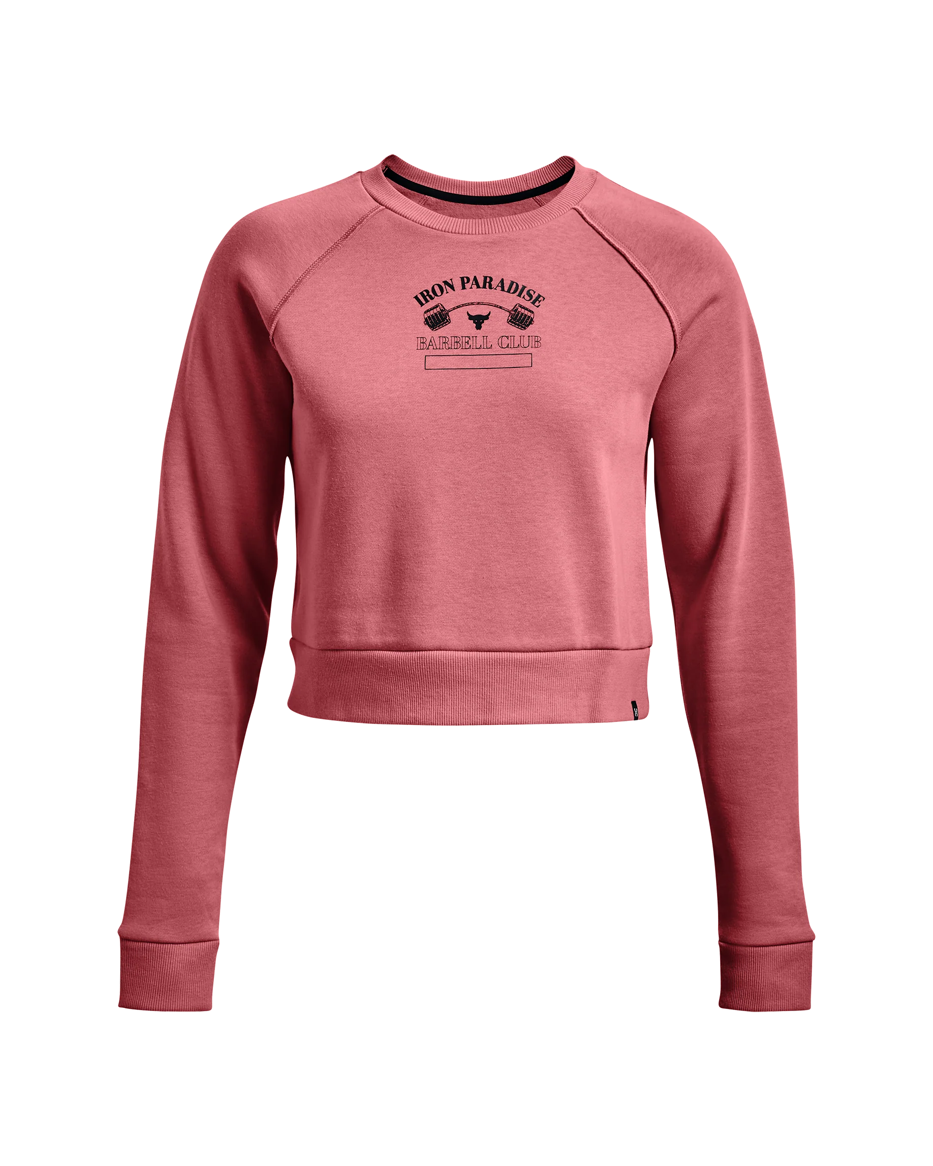 Women's Project Rock Home Gym Fleece Crew - Image 4