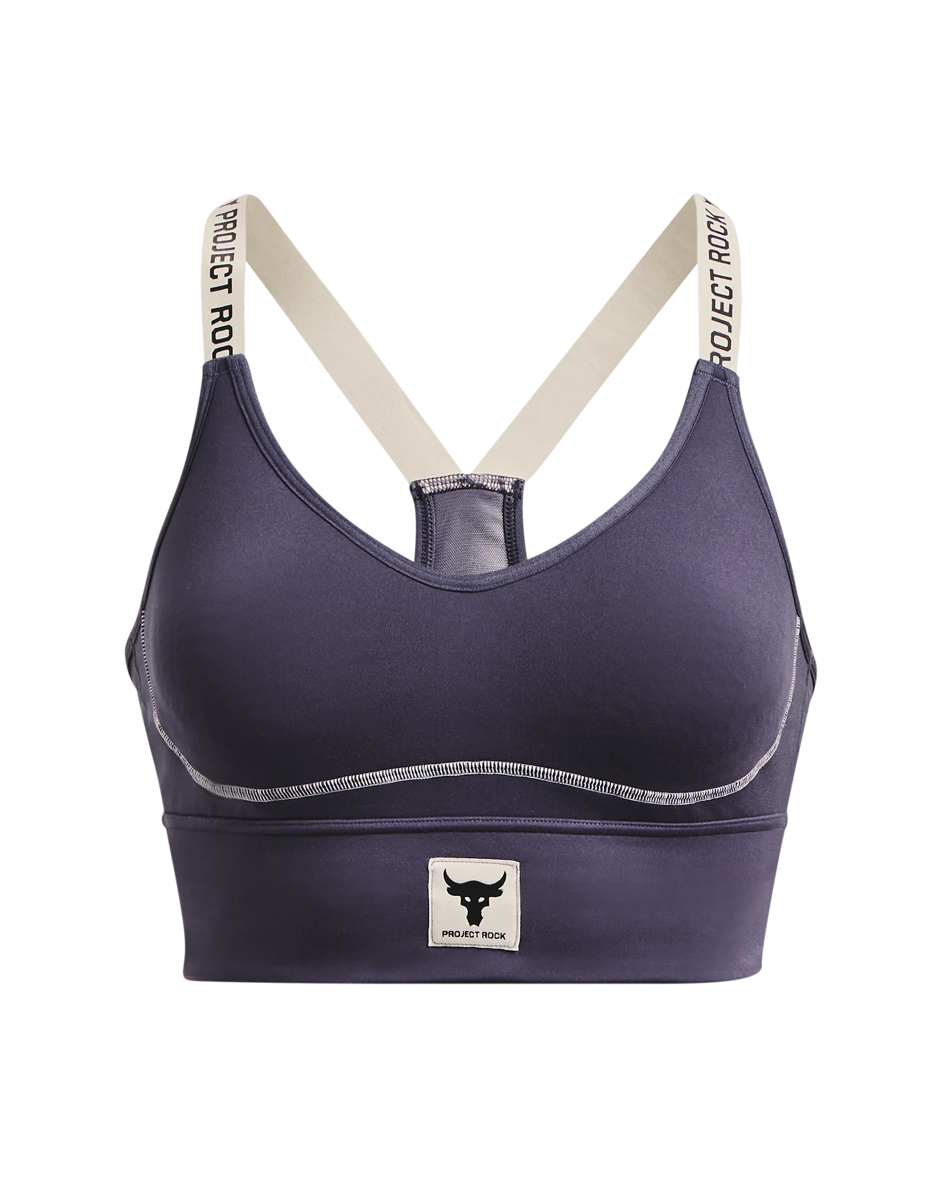 Women's Project Rock Infinity Mid Sports Bra - Image 3