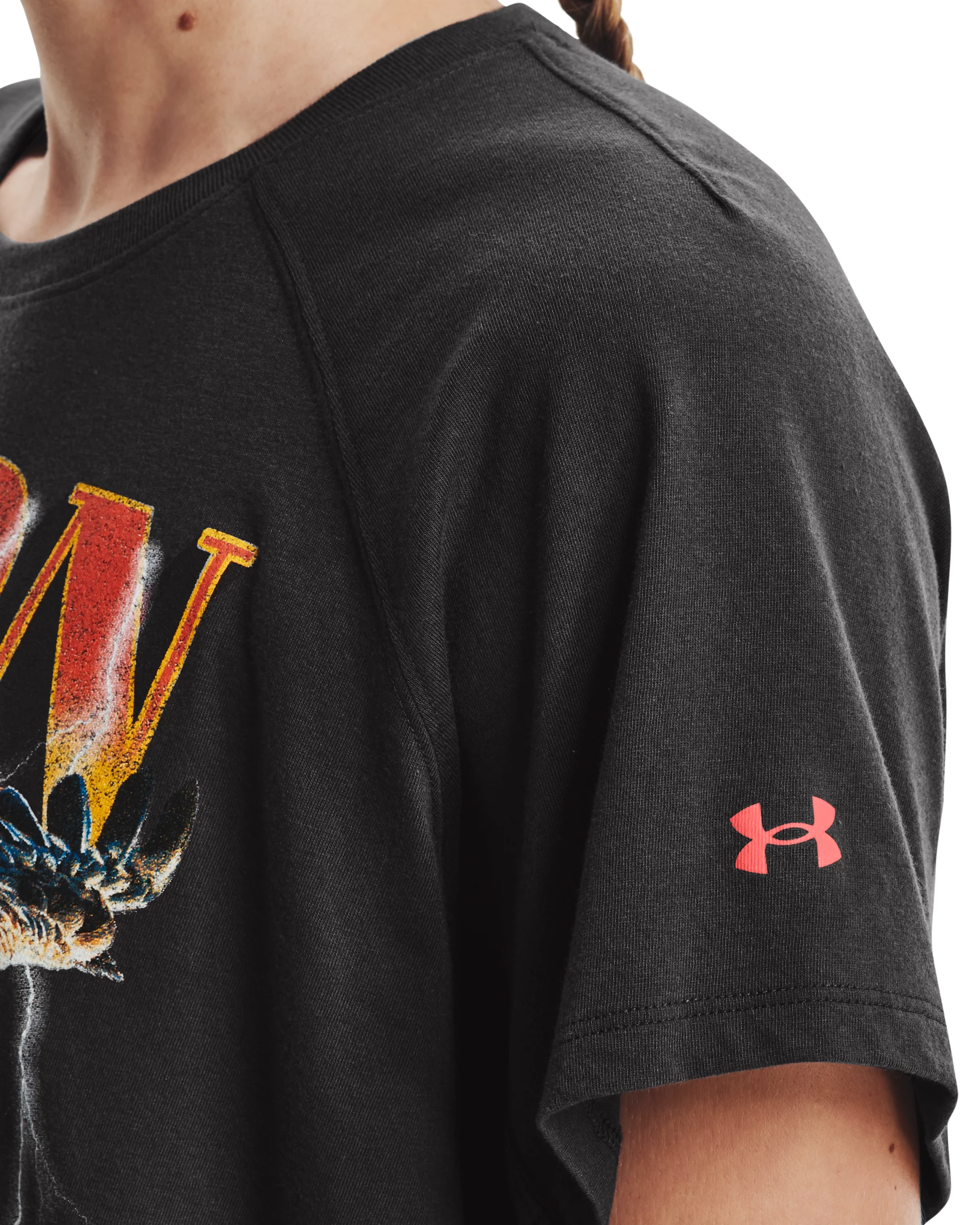 Women's Project Rock Iron Paradise Short Sleeve - Image 7