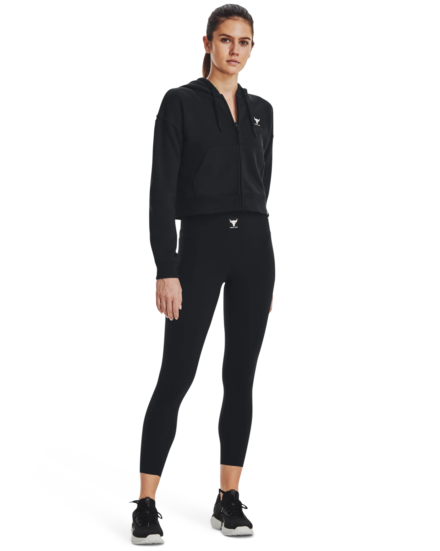Women's Project Rock Meridian Ankle Leggings - Image 4