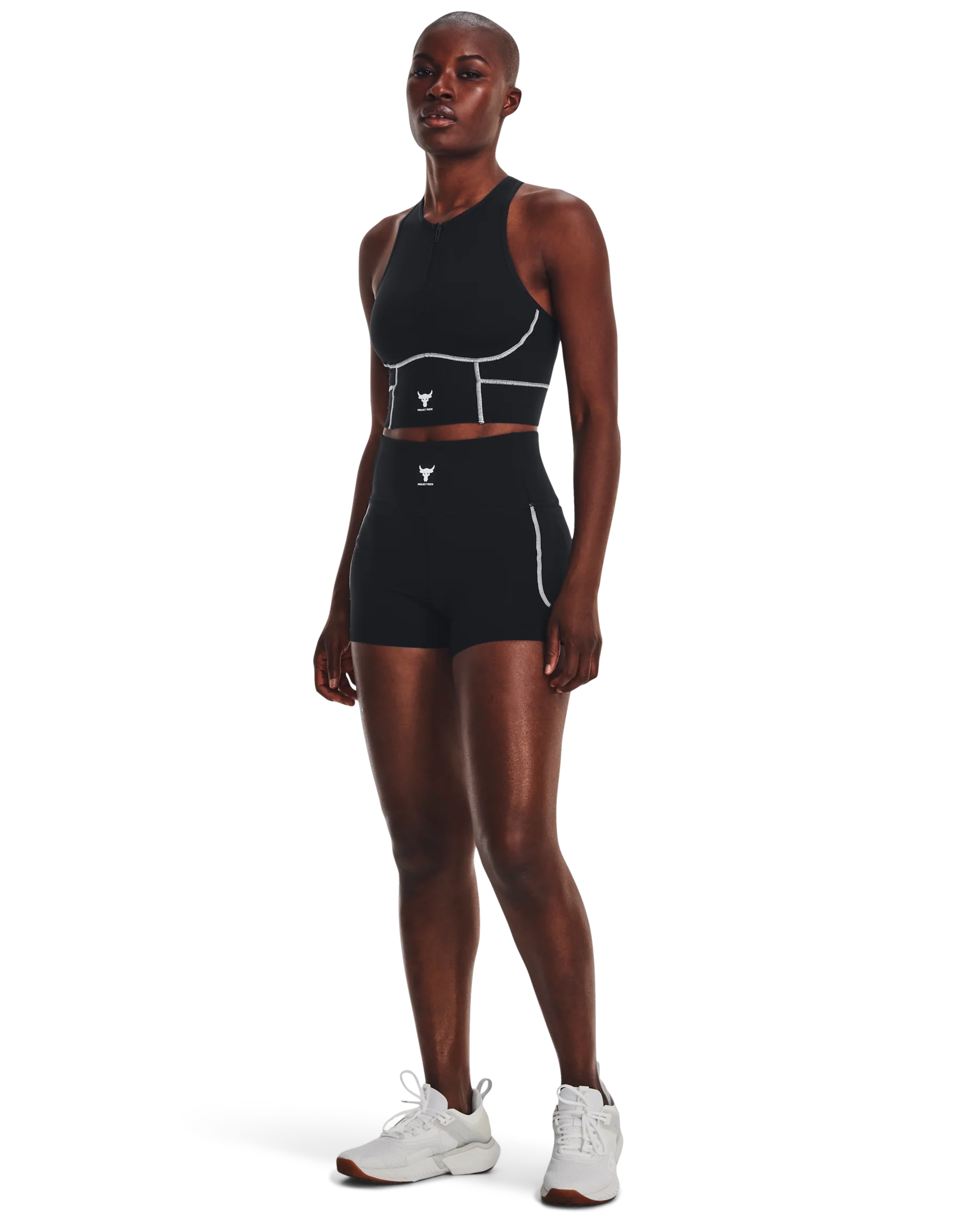 Women's Project Rock Meridian Zip Tank - Image 3