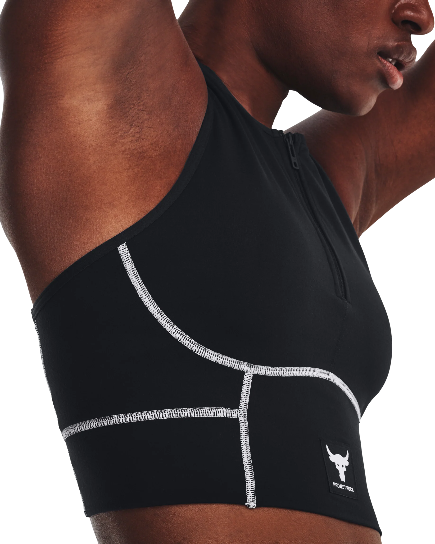 Women's Project Rock Meridian Zip Tank - Image 4