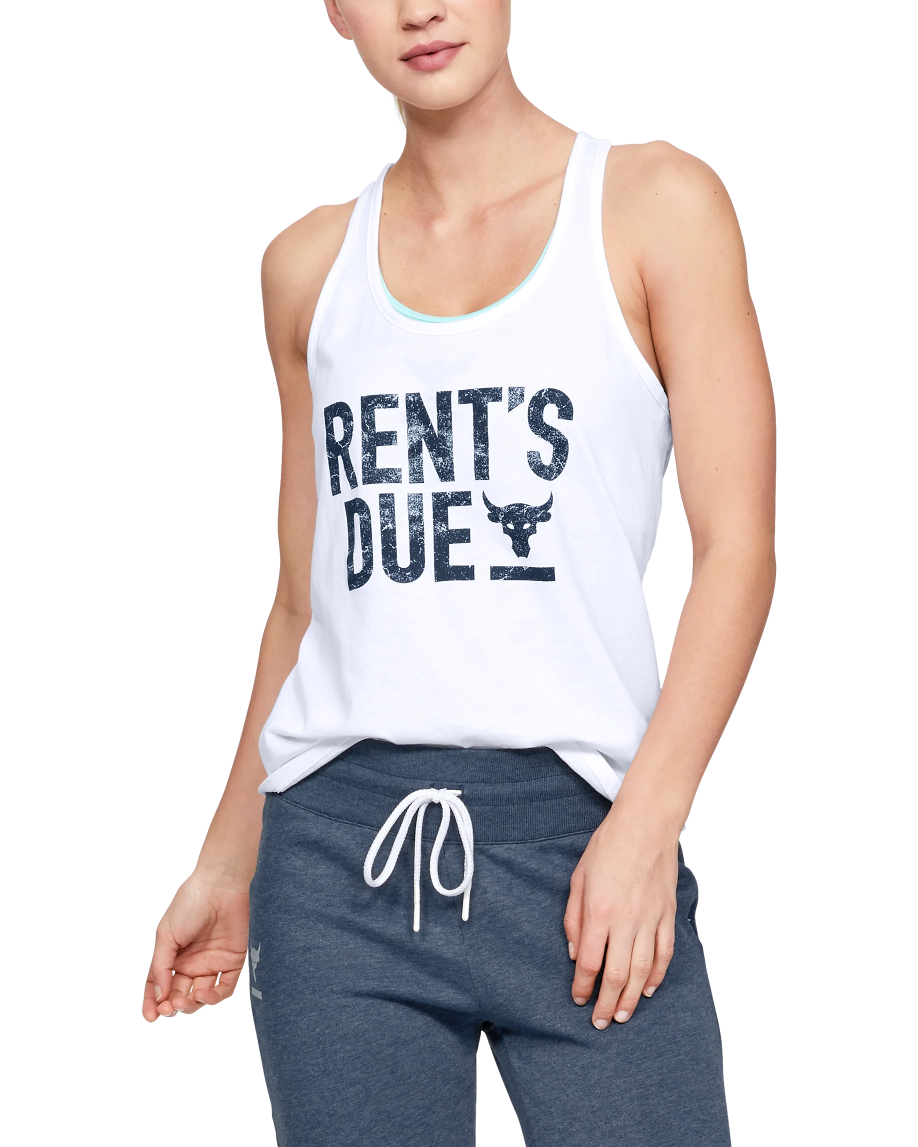 Women's Project Rock Rents Due X-Back Tank