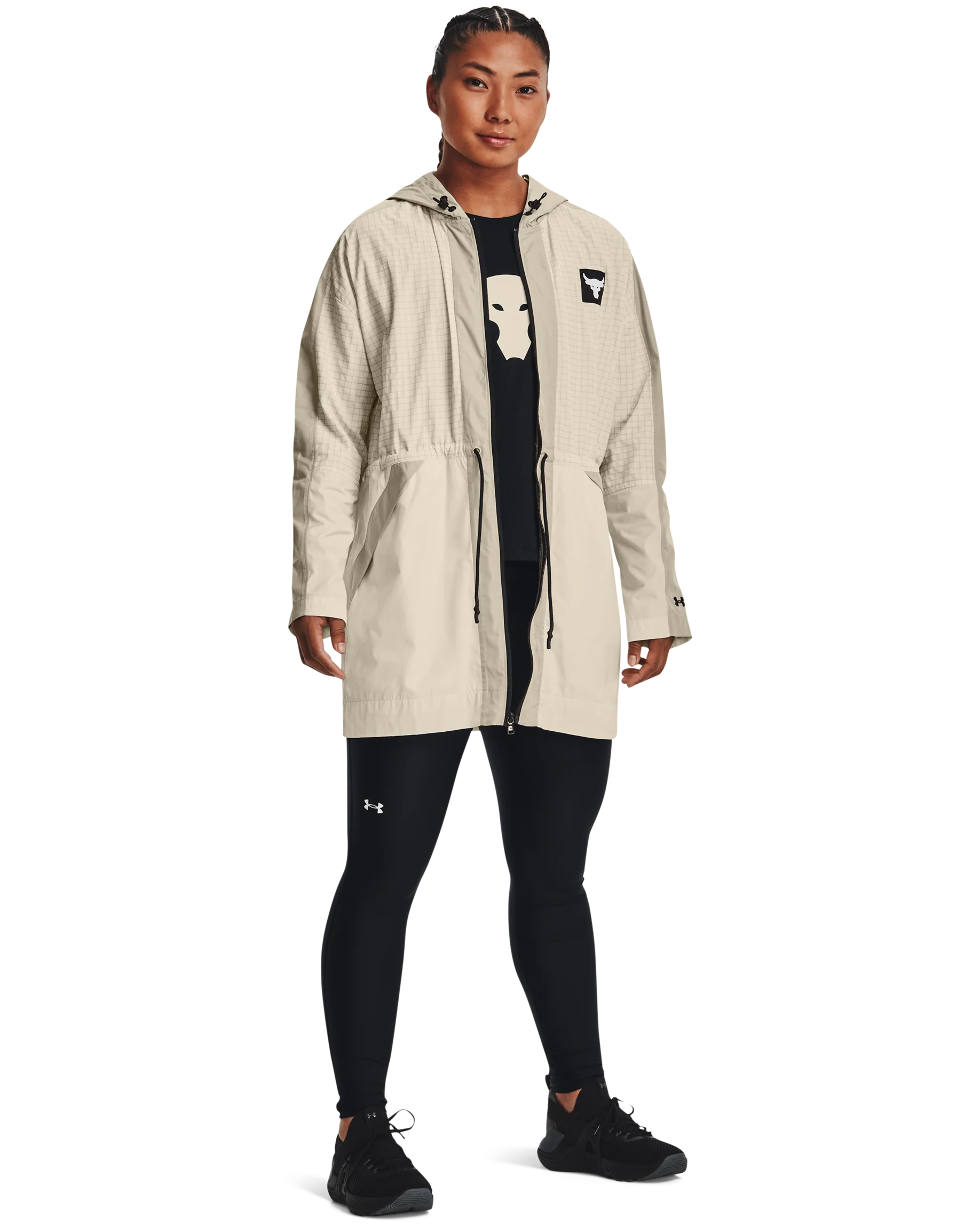 Women's Project Rock Woven Jacket - Image 3