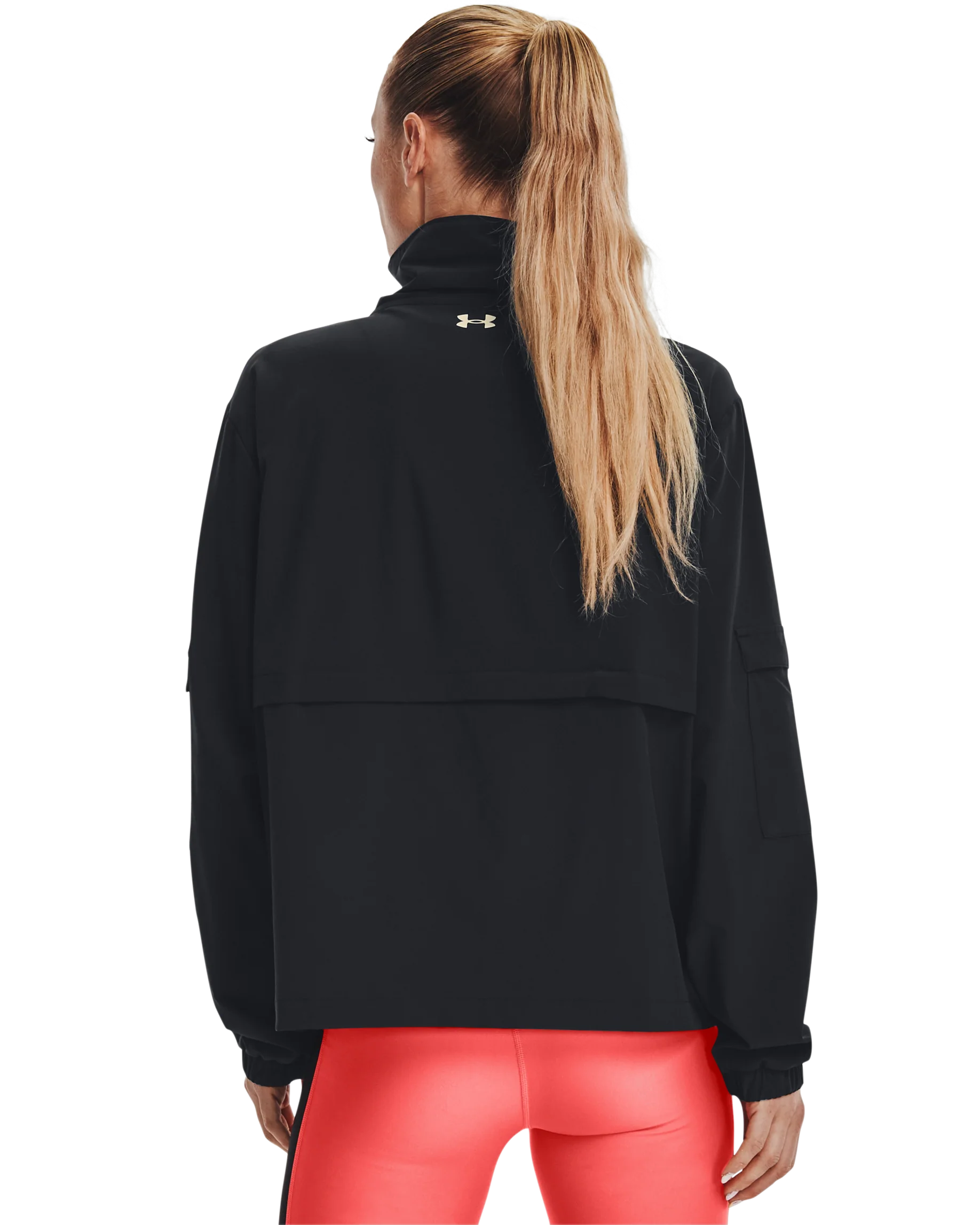 Women's Project Rock Woven Packable Jacket - Image 2