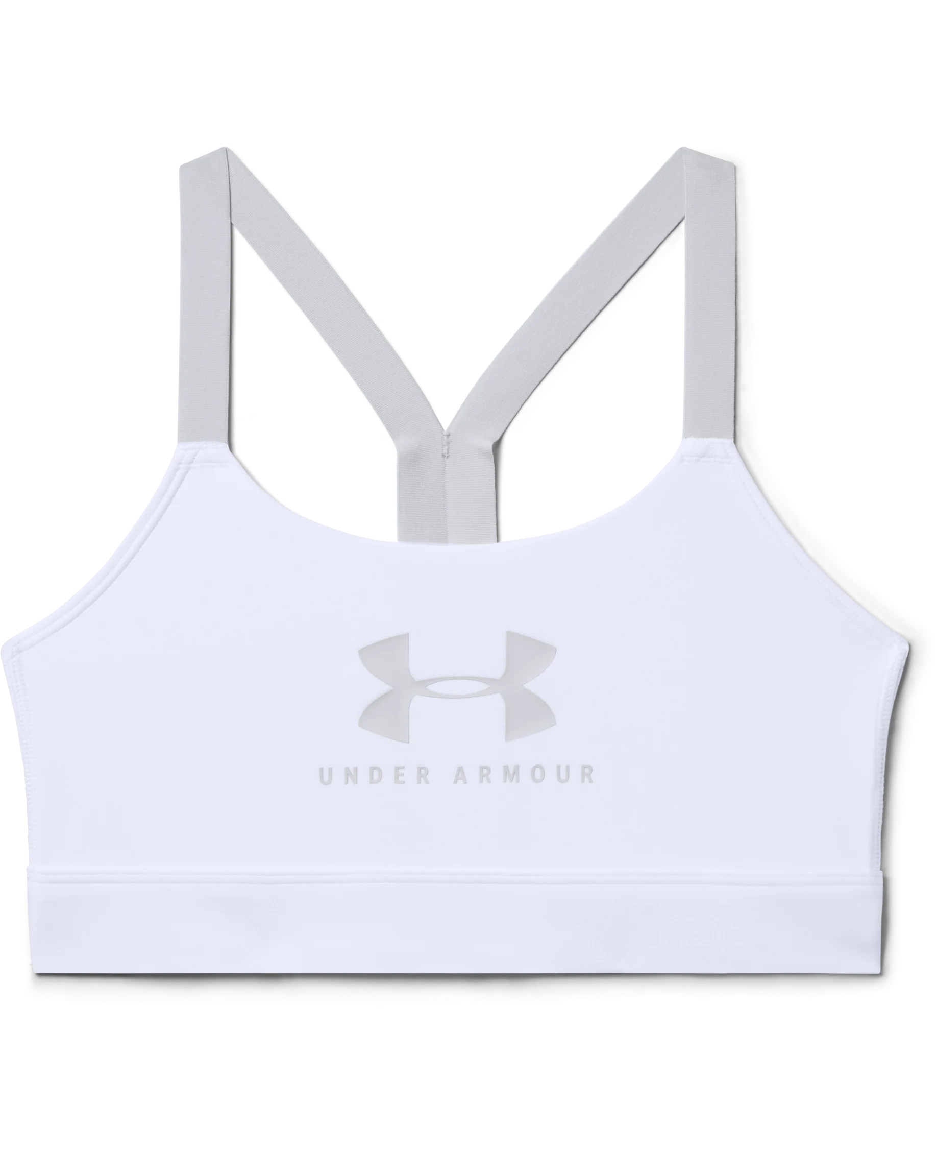 Women's UA Armour Mid Sportstyle Graphic Sports Bra - Image 4