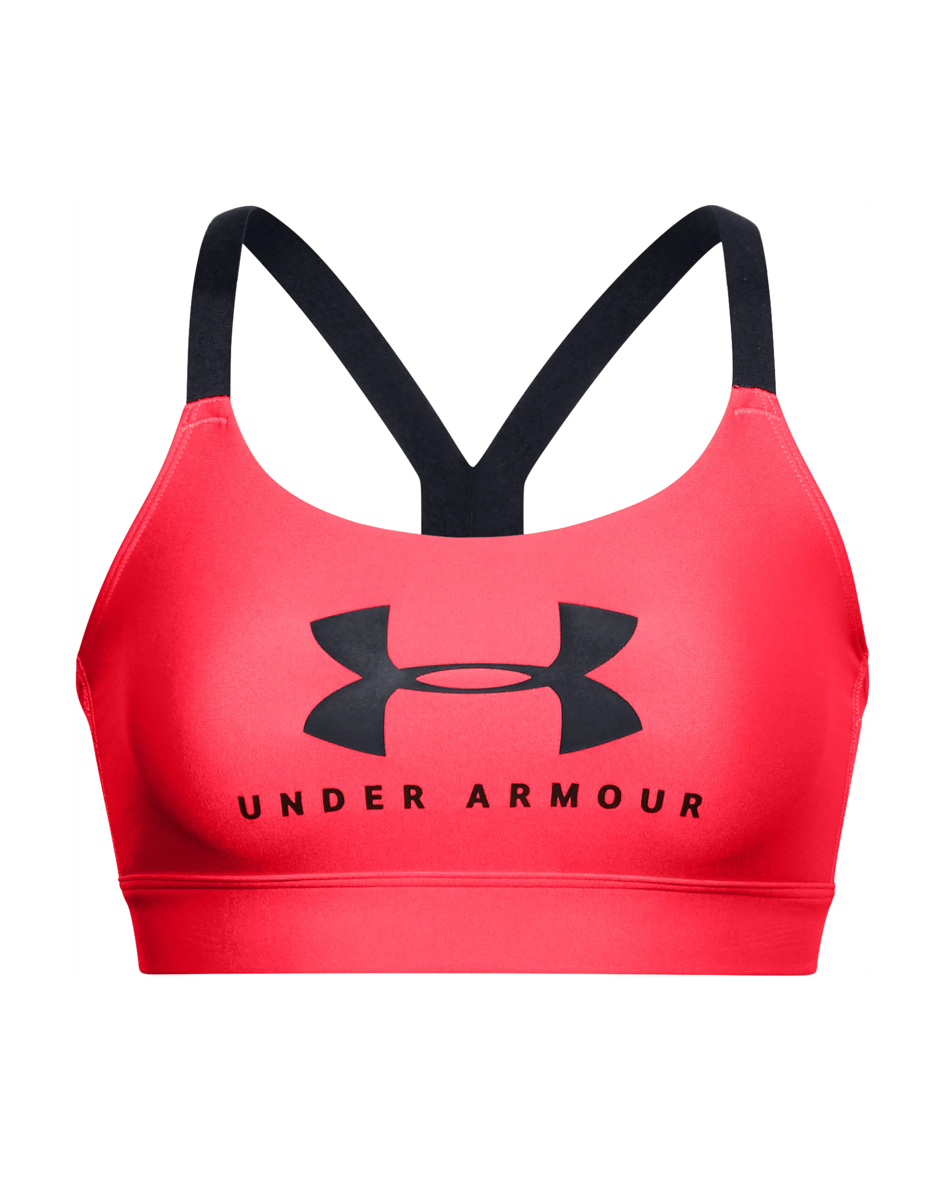 Women's UA Armour Mid Sportstyle Graphic Sports Bra - Image 4