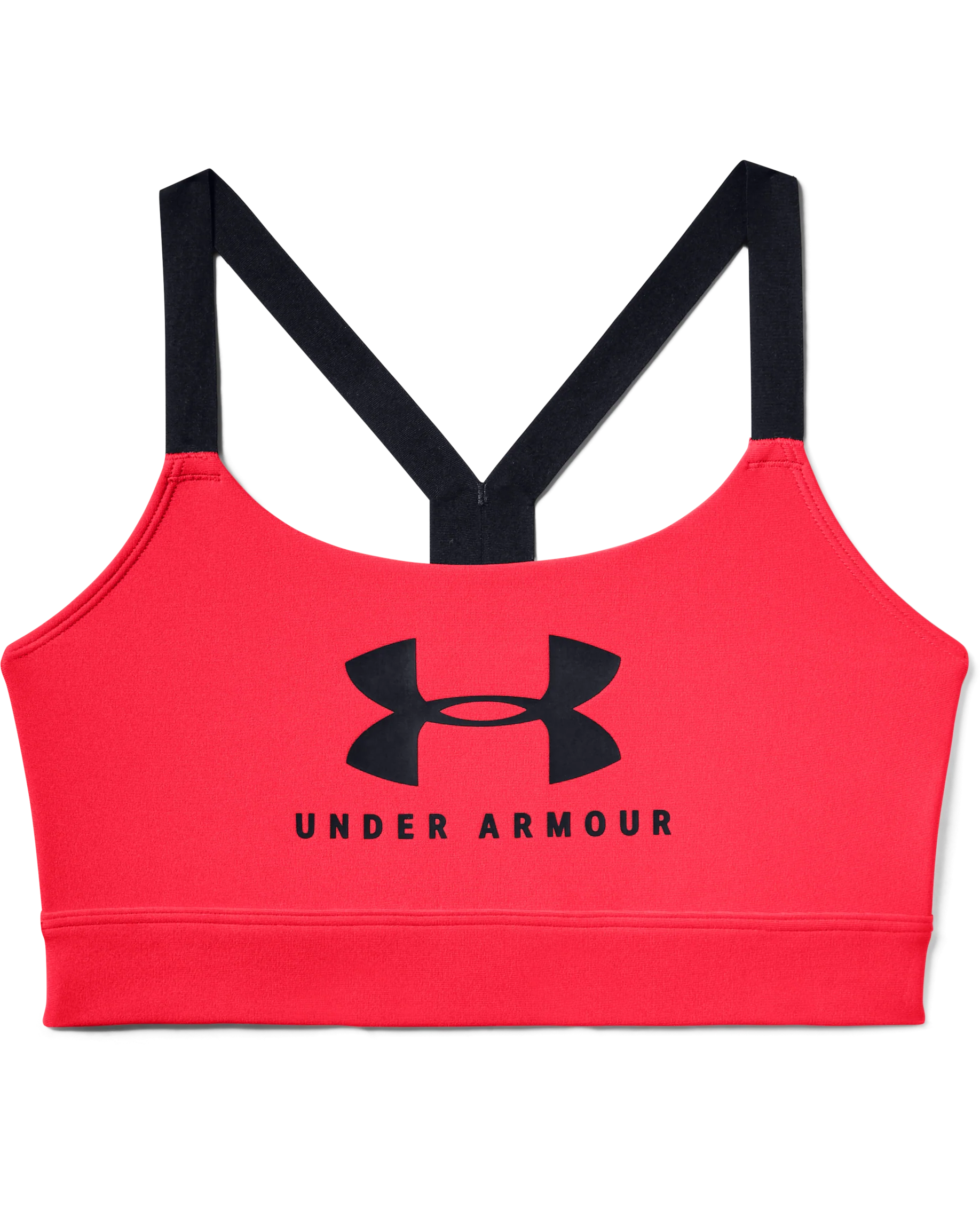 Women's UA Armour Mid Sportstyle Graphic Sports Bra - Image 6