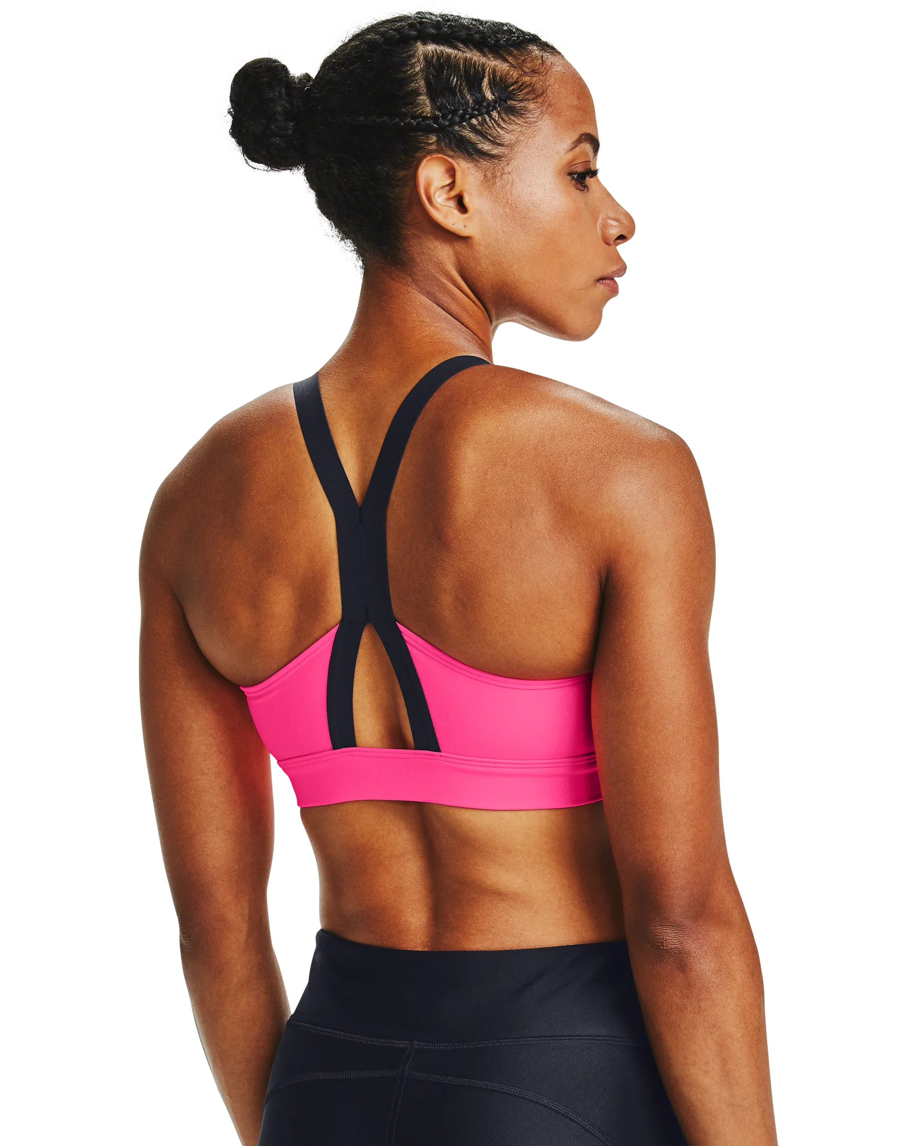 Women's UA Armour Mid Sportstyle Graphic Sports Bra - Image 2
