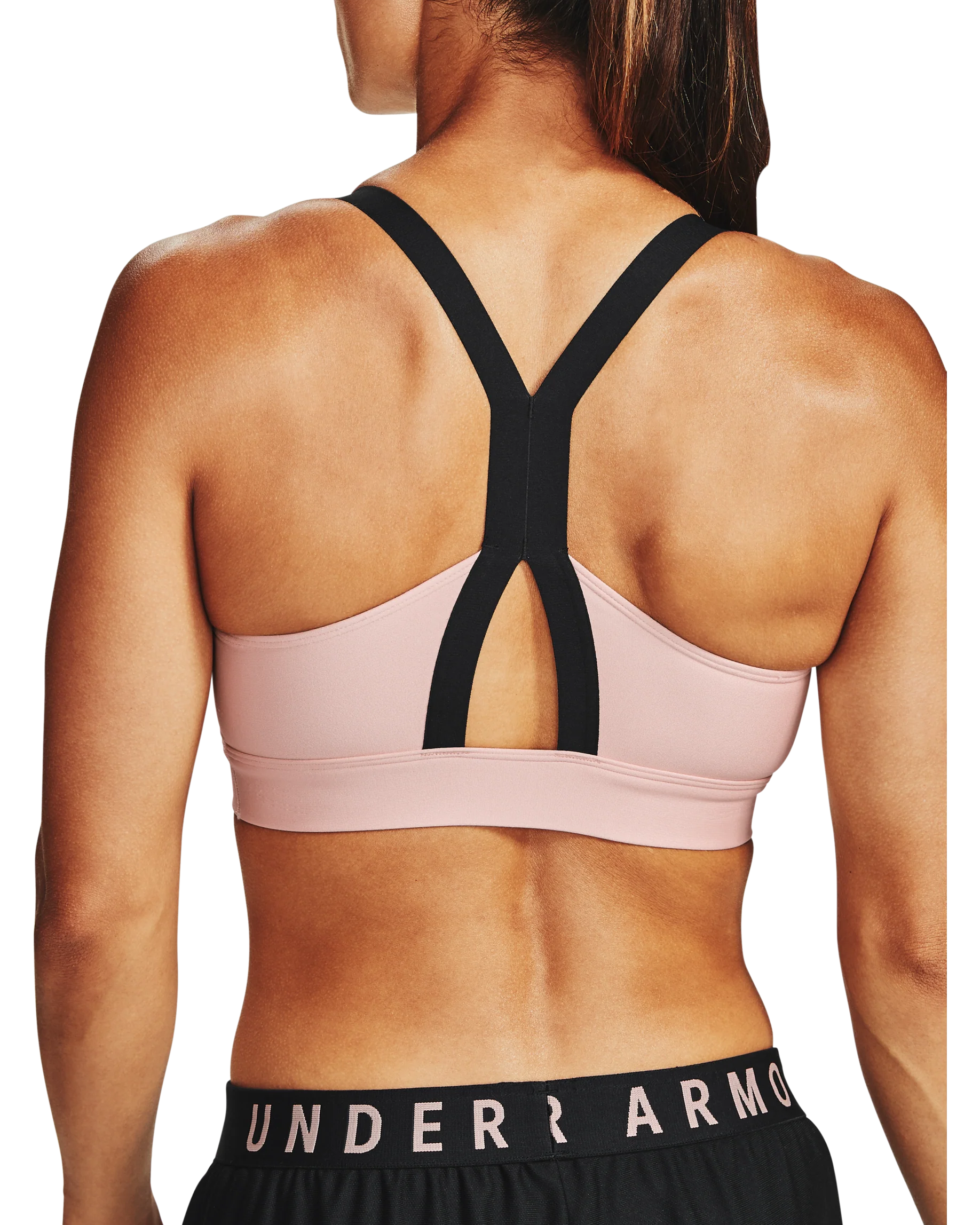 Women's UA Armour Mid Sportstyle Graphic Sports Bra - Image 2