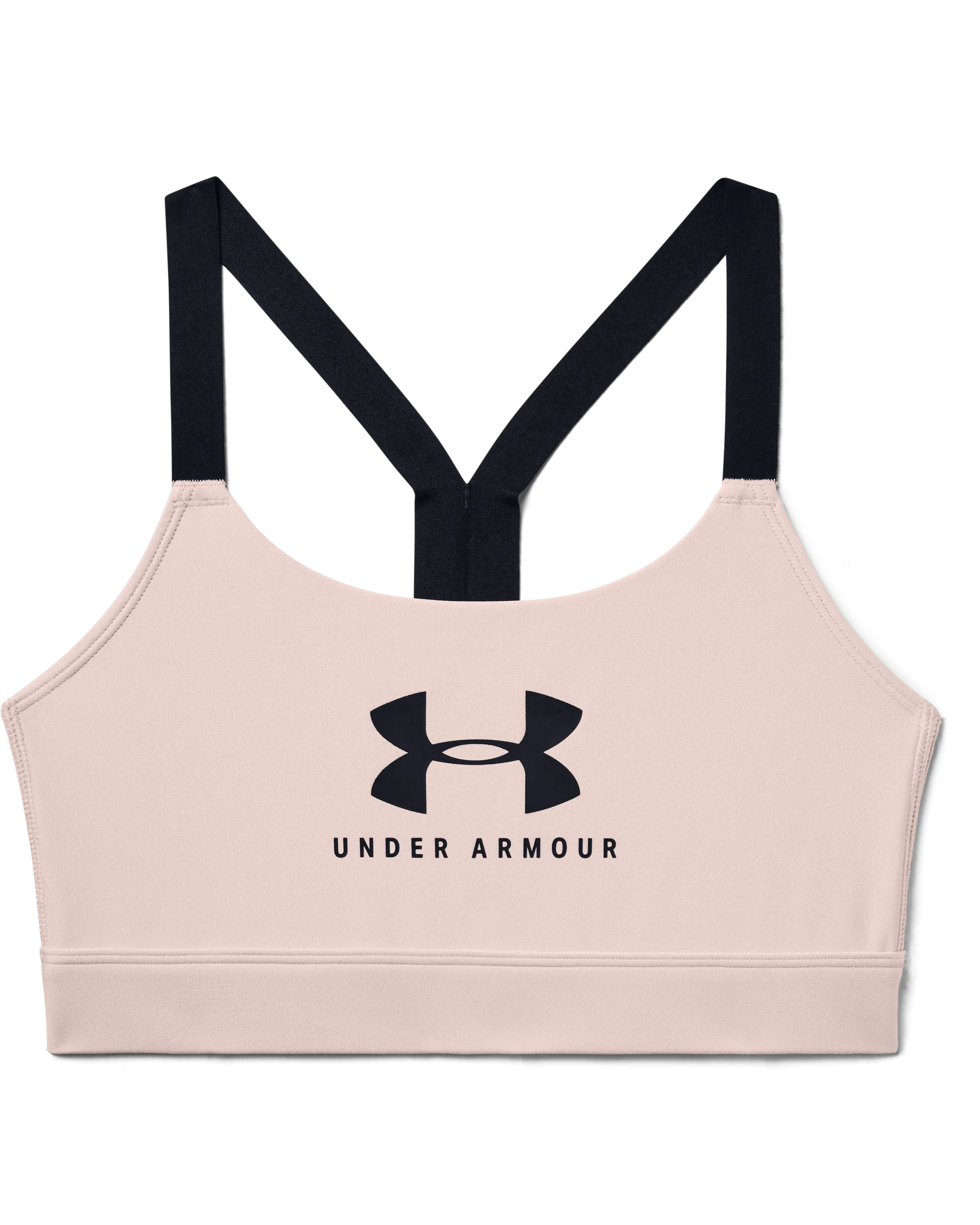 Women's UA Armour Mid Sportstyle Graphic Sports Bra - Image 8