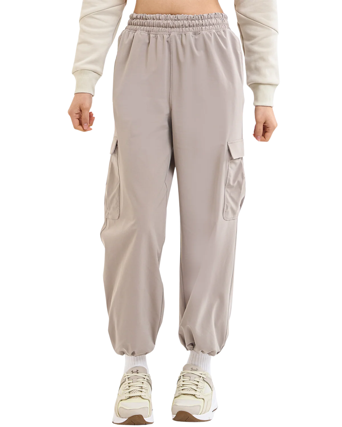 Women's UA ArmourSport Woven Cargo Pants - Image 6