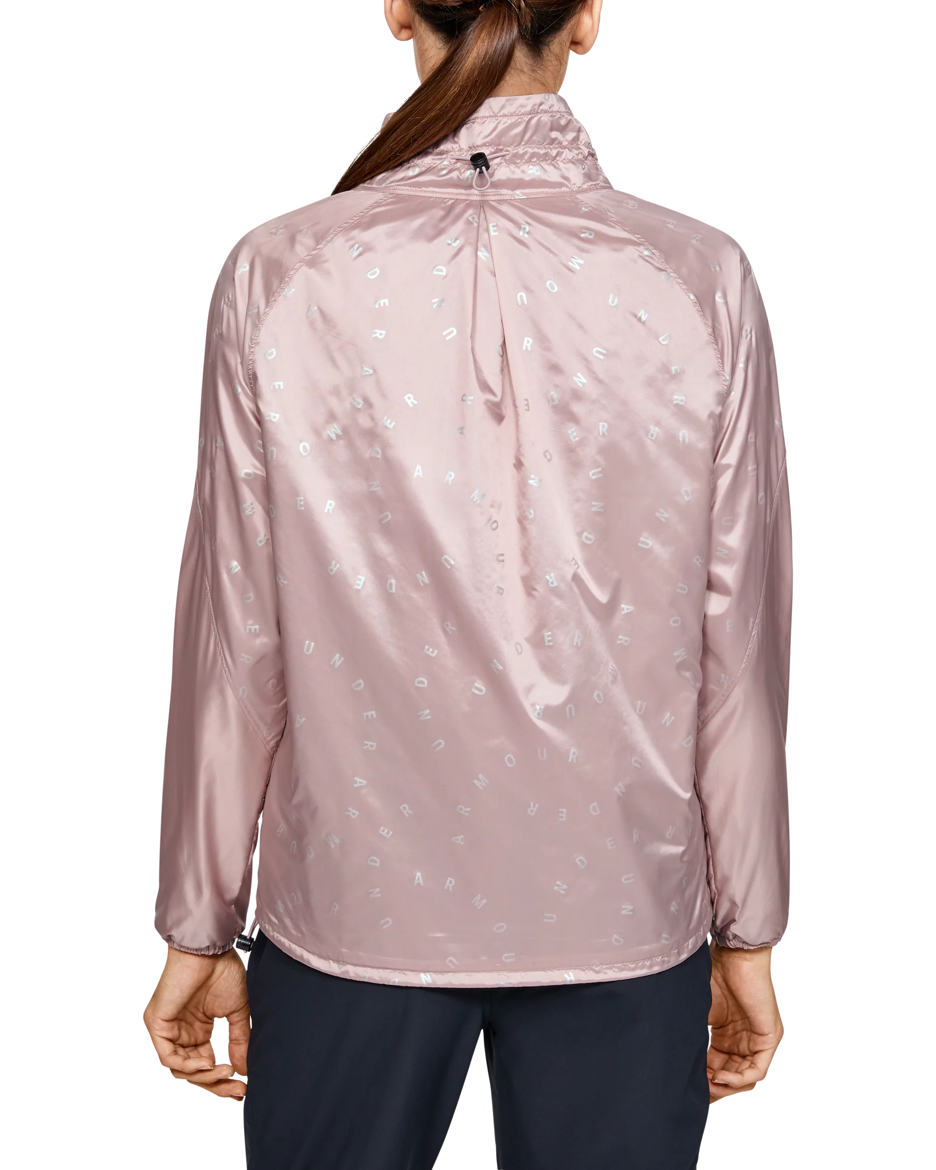 Women's UA RECOVER™ Woven Iridescent Full Zip - Image 2