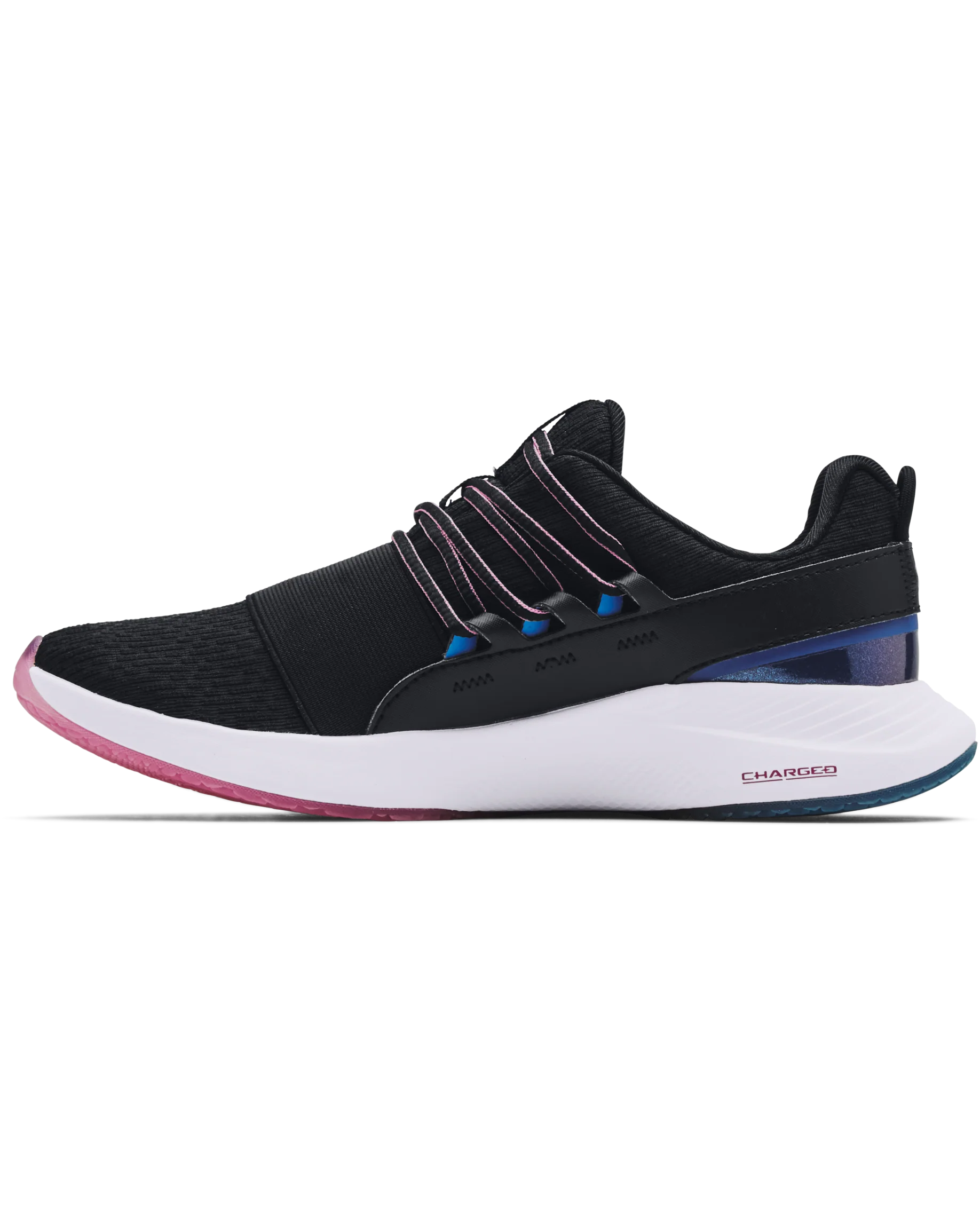 Women's UA Charged Breathe Color Shift Running Shoes - Image 2