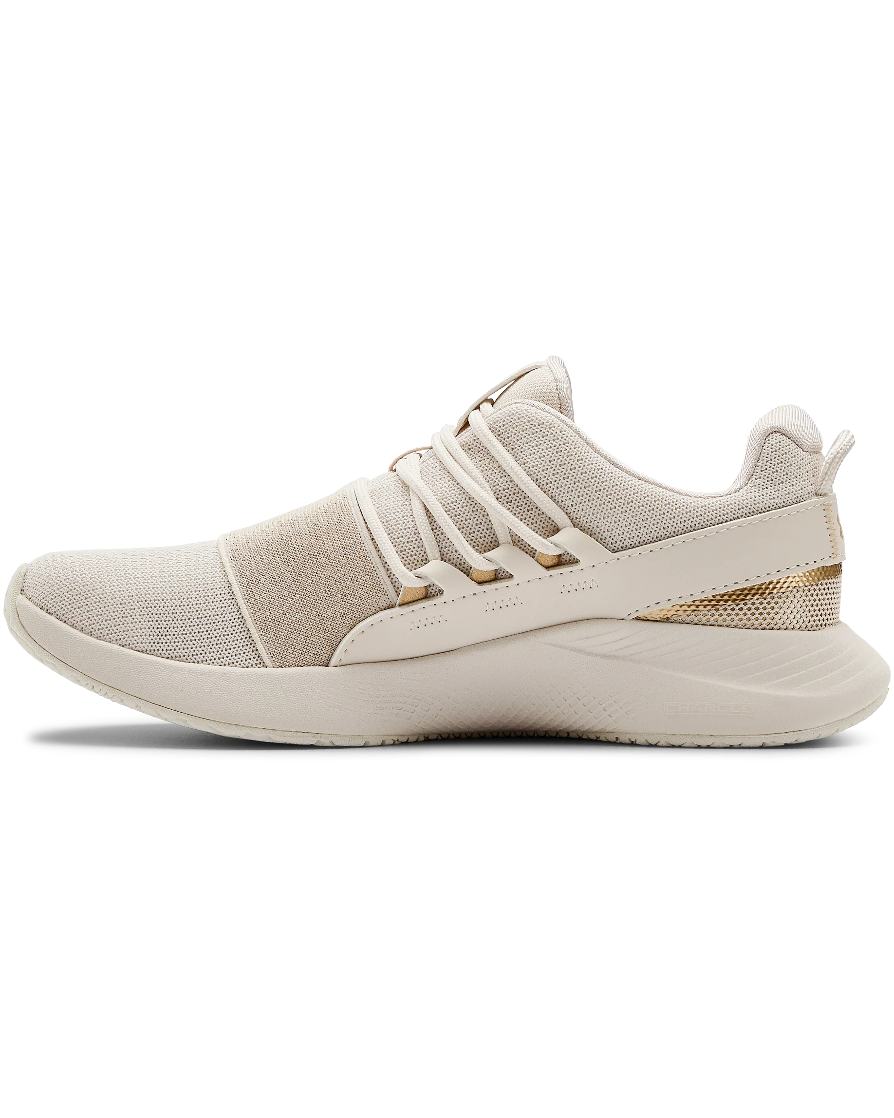 Women's UA Charged Breathe Metallic Sportstyle Shoes - Image 2
