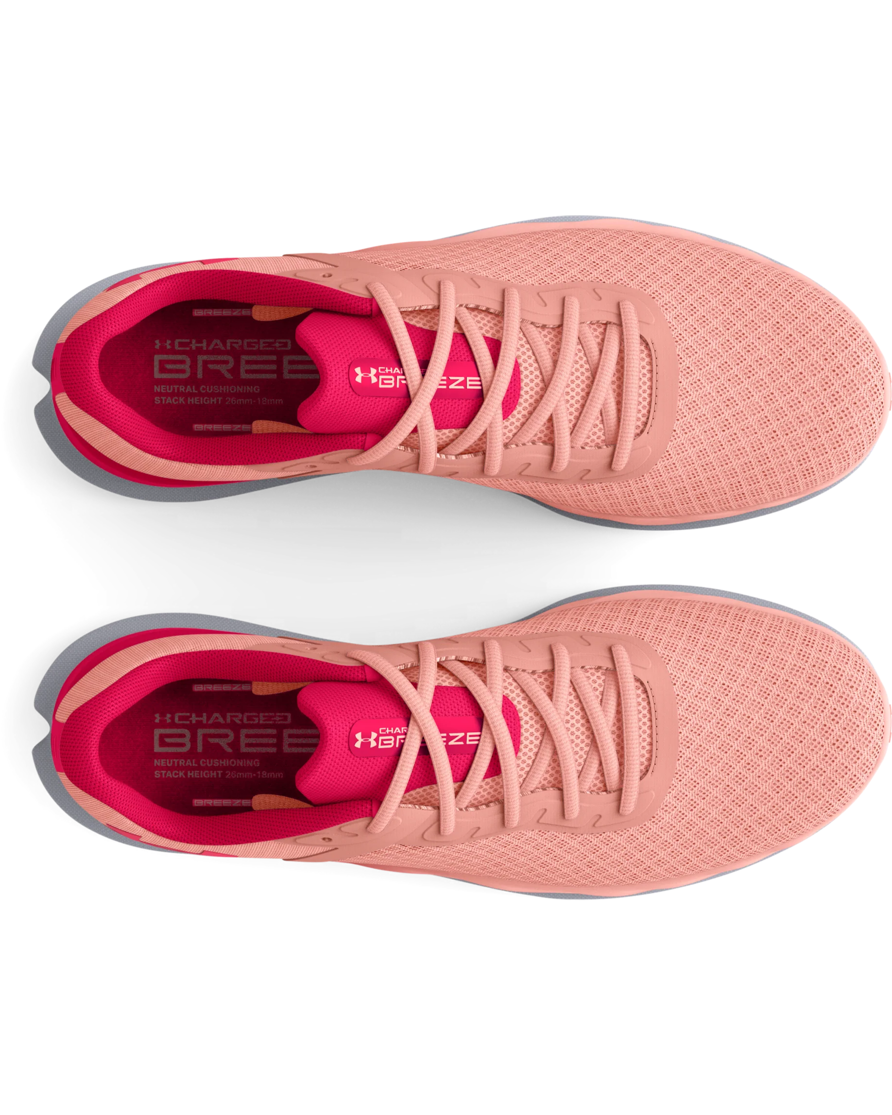 Women's UA Charged Breeze Running Shoes - Image 4