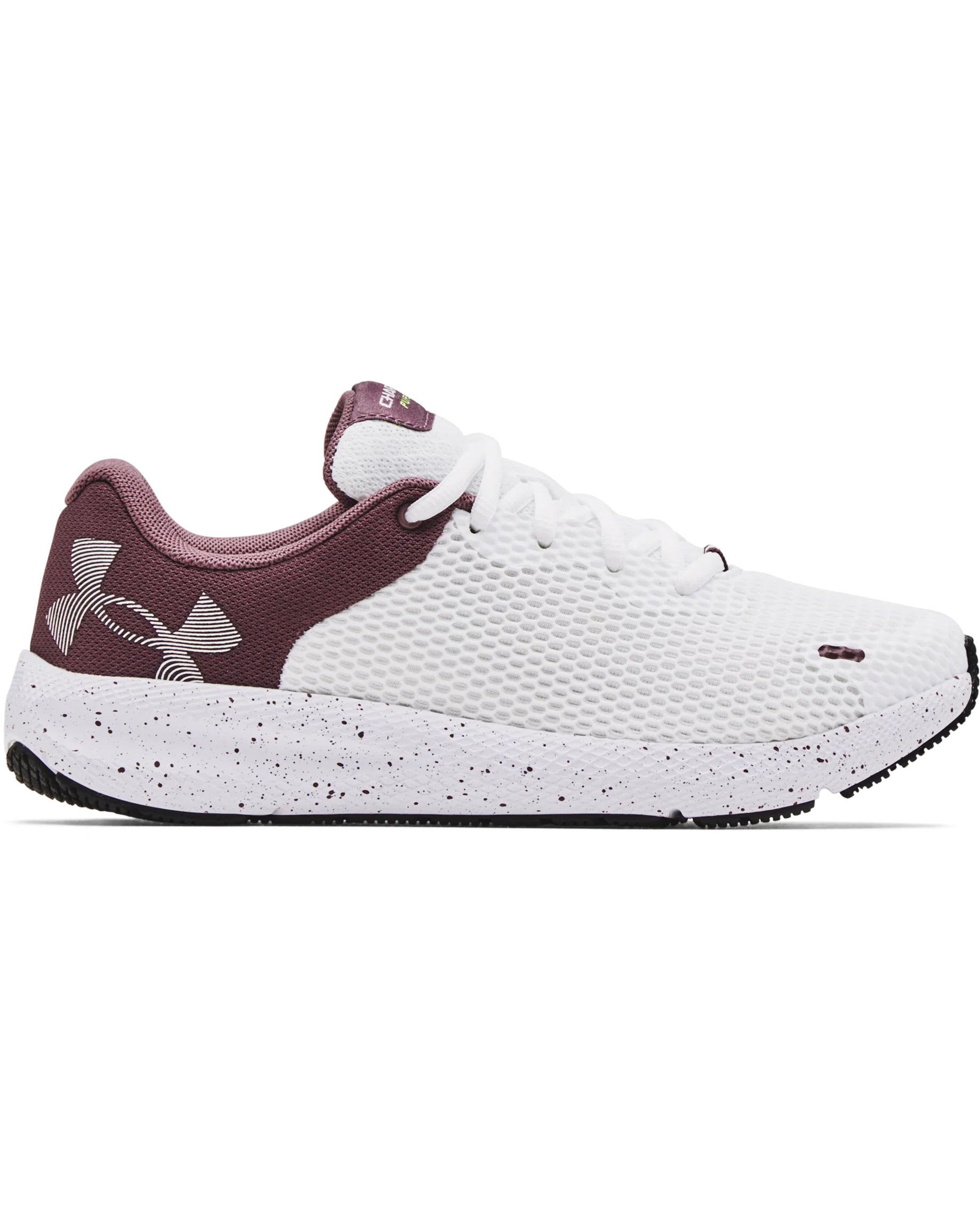 Women's UA Charged Pursuit 2 Big Logo Speckle Running Shoes