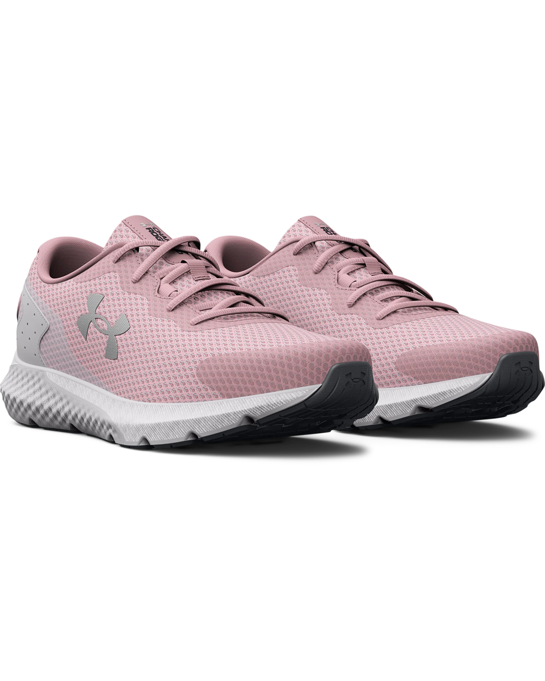 Women's UA Charged Rogue 3 MTLC-PNK shoes - Image 3