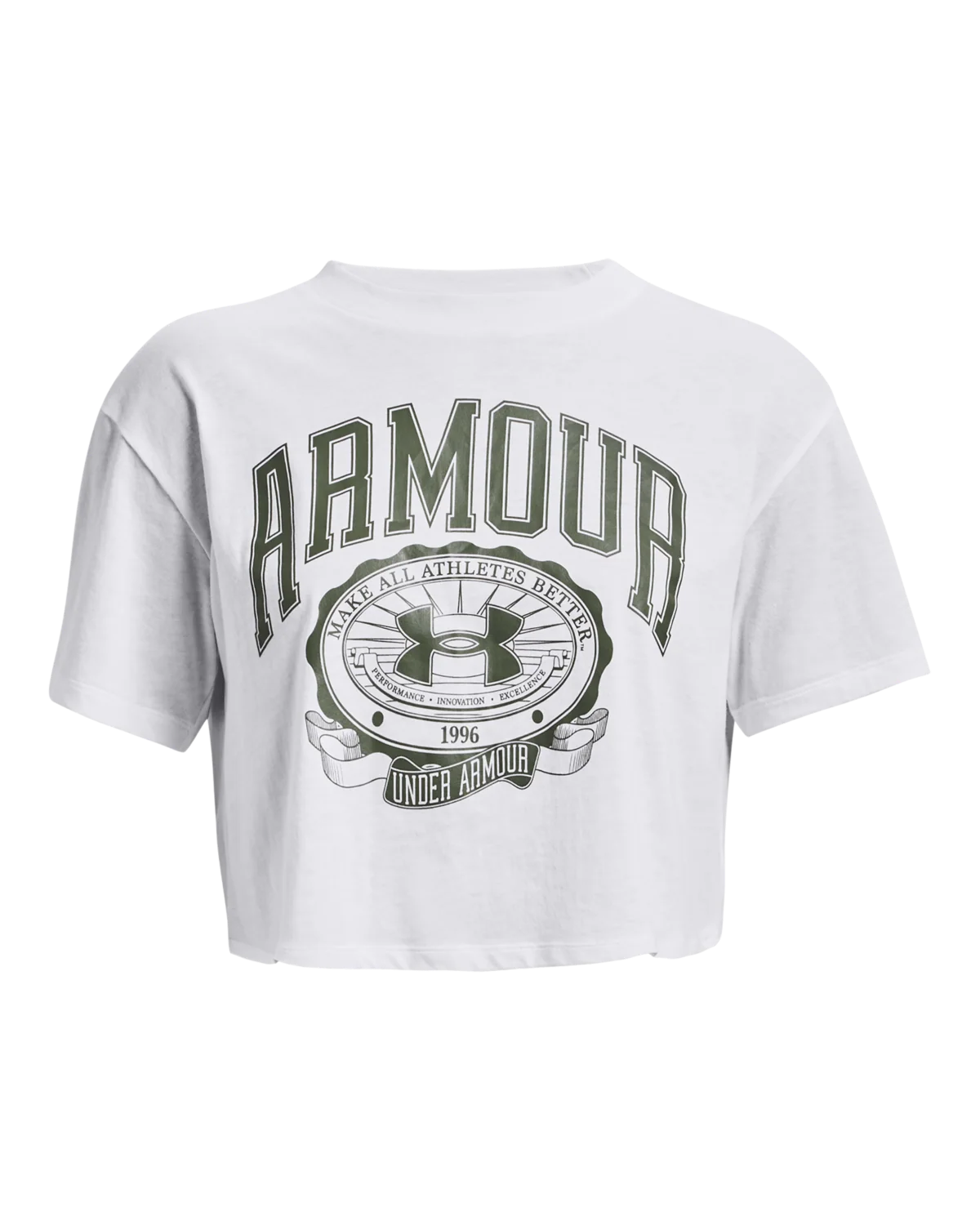 Women's UA Collegiate Crop Short Sleeve - Image 3