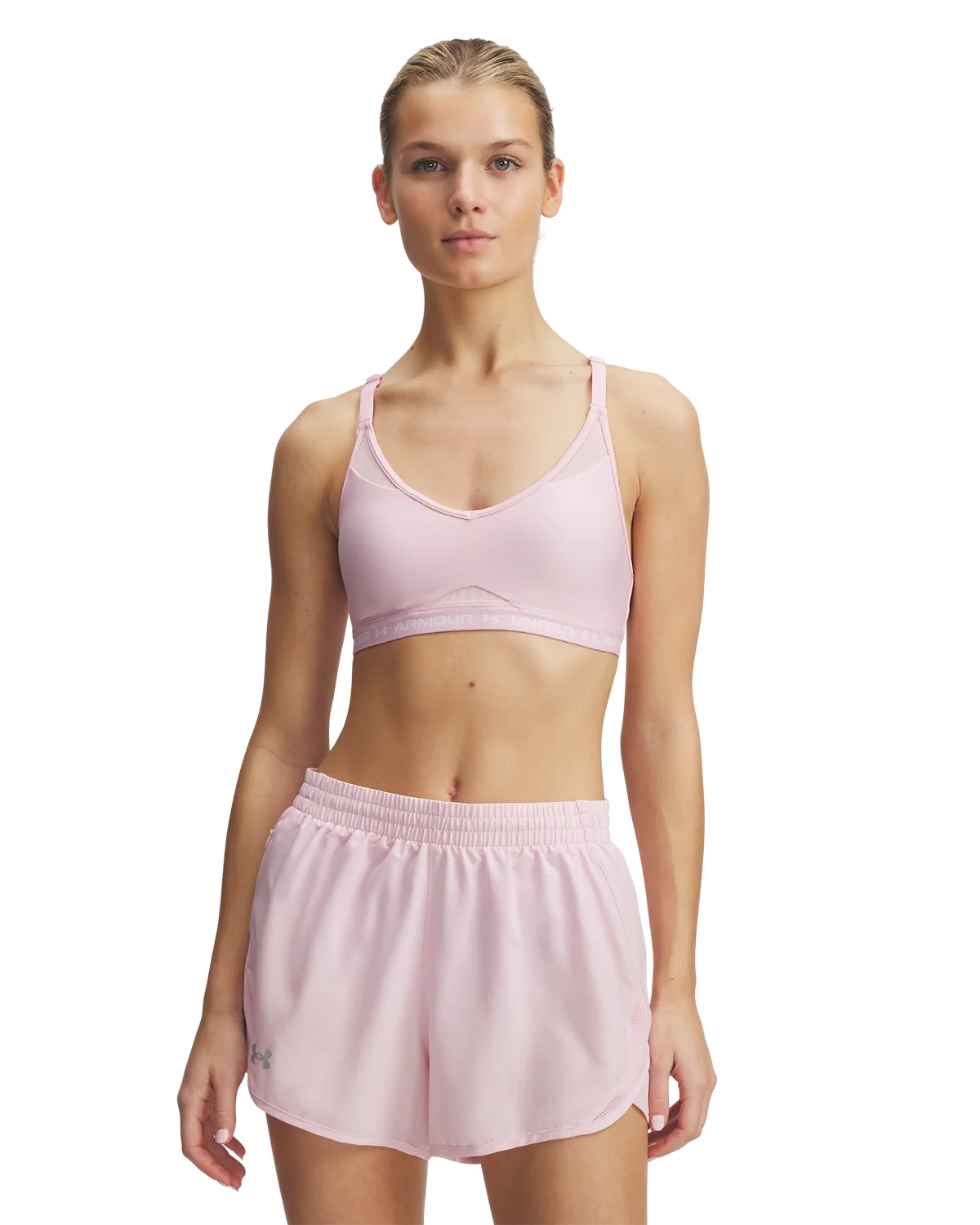 Women's UA Crossback Low Bra - Image 3