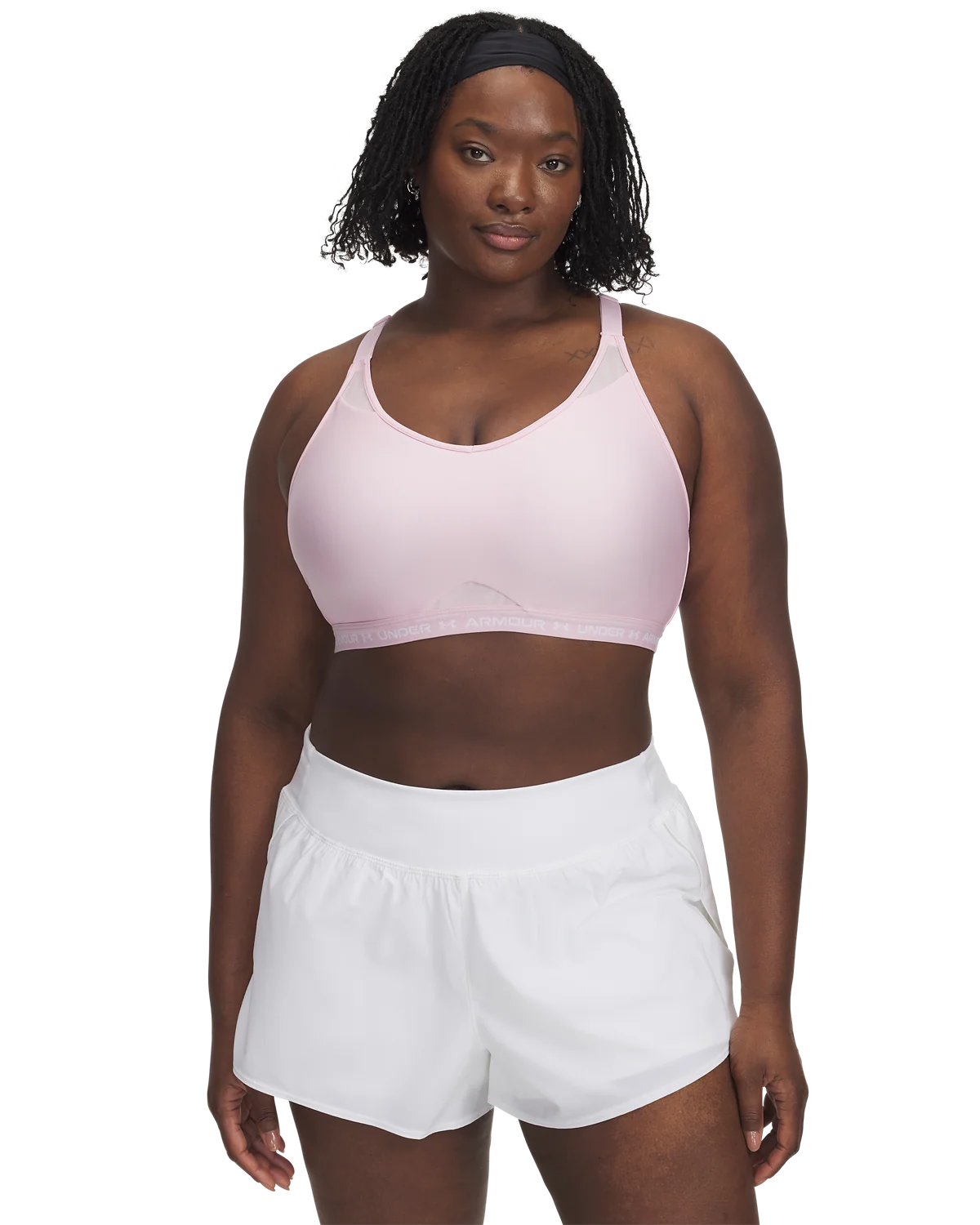 Women's UA Crossback Low Bra - Image 4