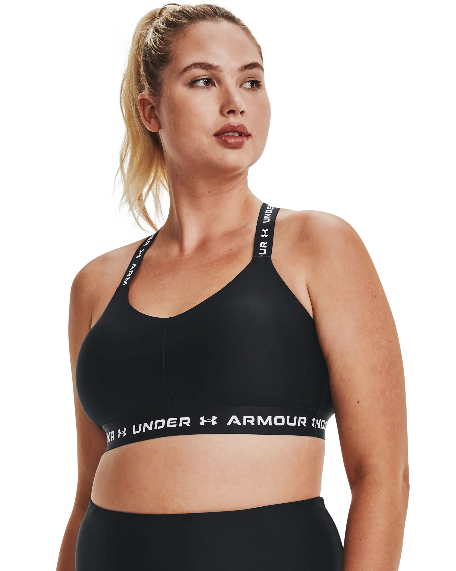 Women's UA Crossback Low Sports Bra - Image 13