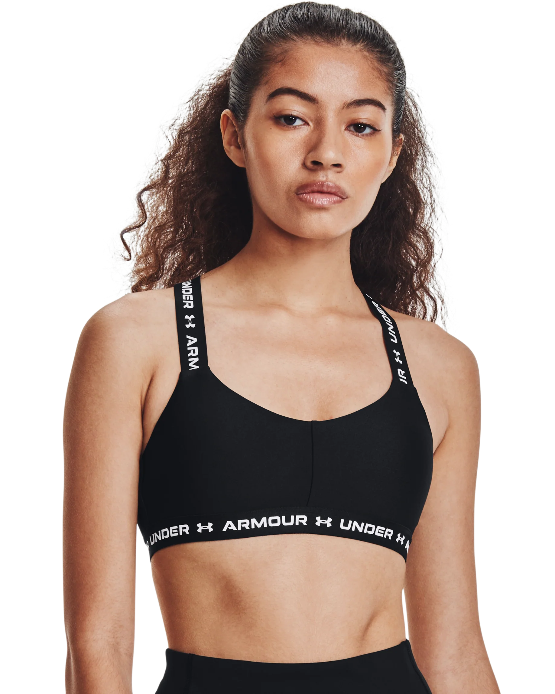 Women's UA Crossback Low Sports Bra - Image 14