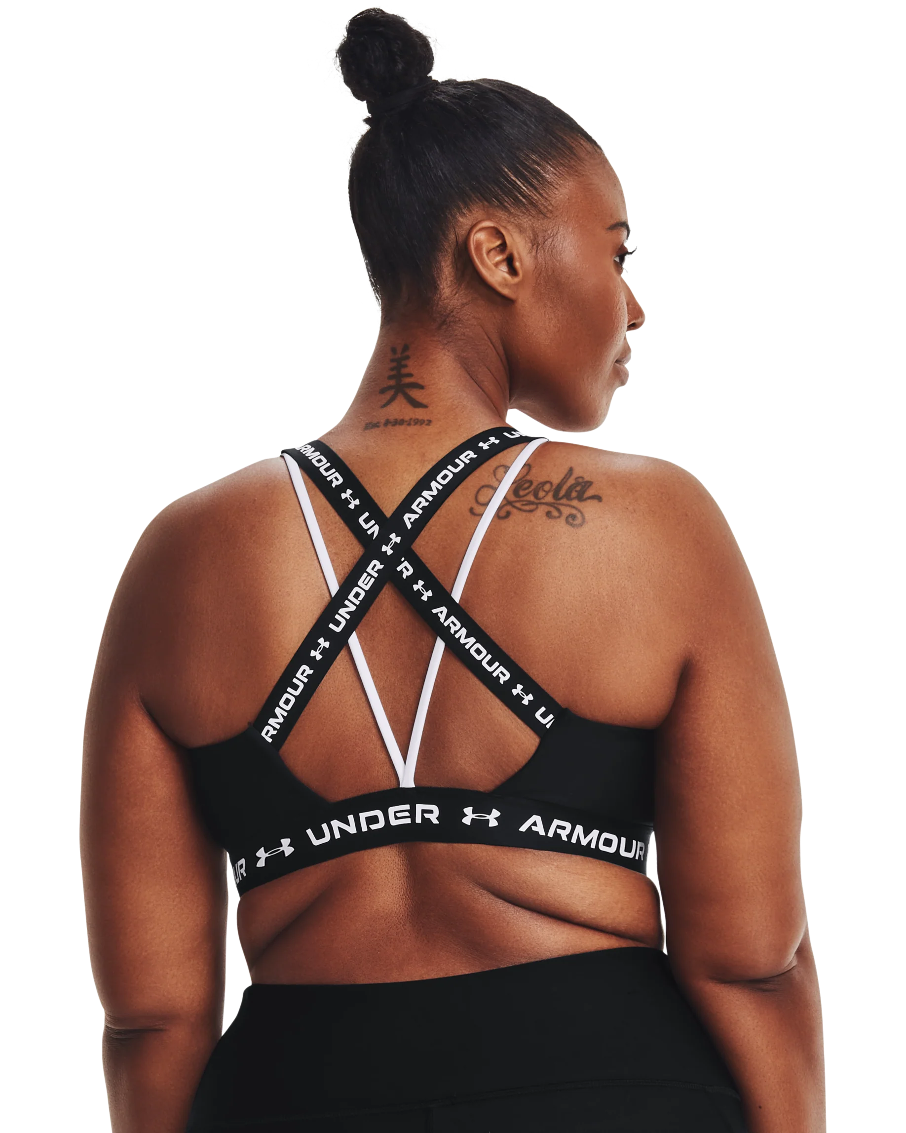 Women's UA Crossback Low Sports Bra - Image 4